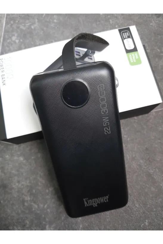 Kingpower 4Usb ve 1 Type c Çıkışlı Taşınabilir Powerbank 30000 mAh 