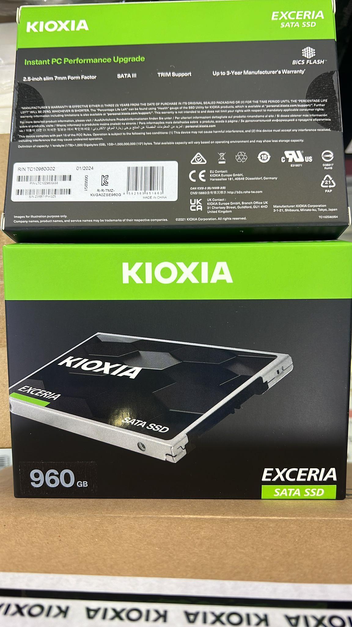KIOXIA EXCERIA, LTC10Z480GG8, 480GB, 555/540, 2,5