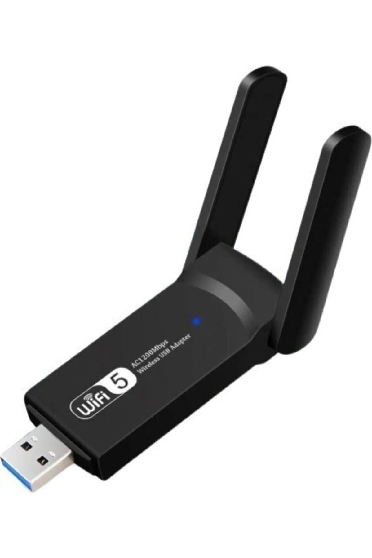 KNGBRO Repex Ac1300 Mbps Dual Band Usb 3.0 Adaptör Kablosuz Wifi Alıcı 