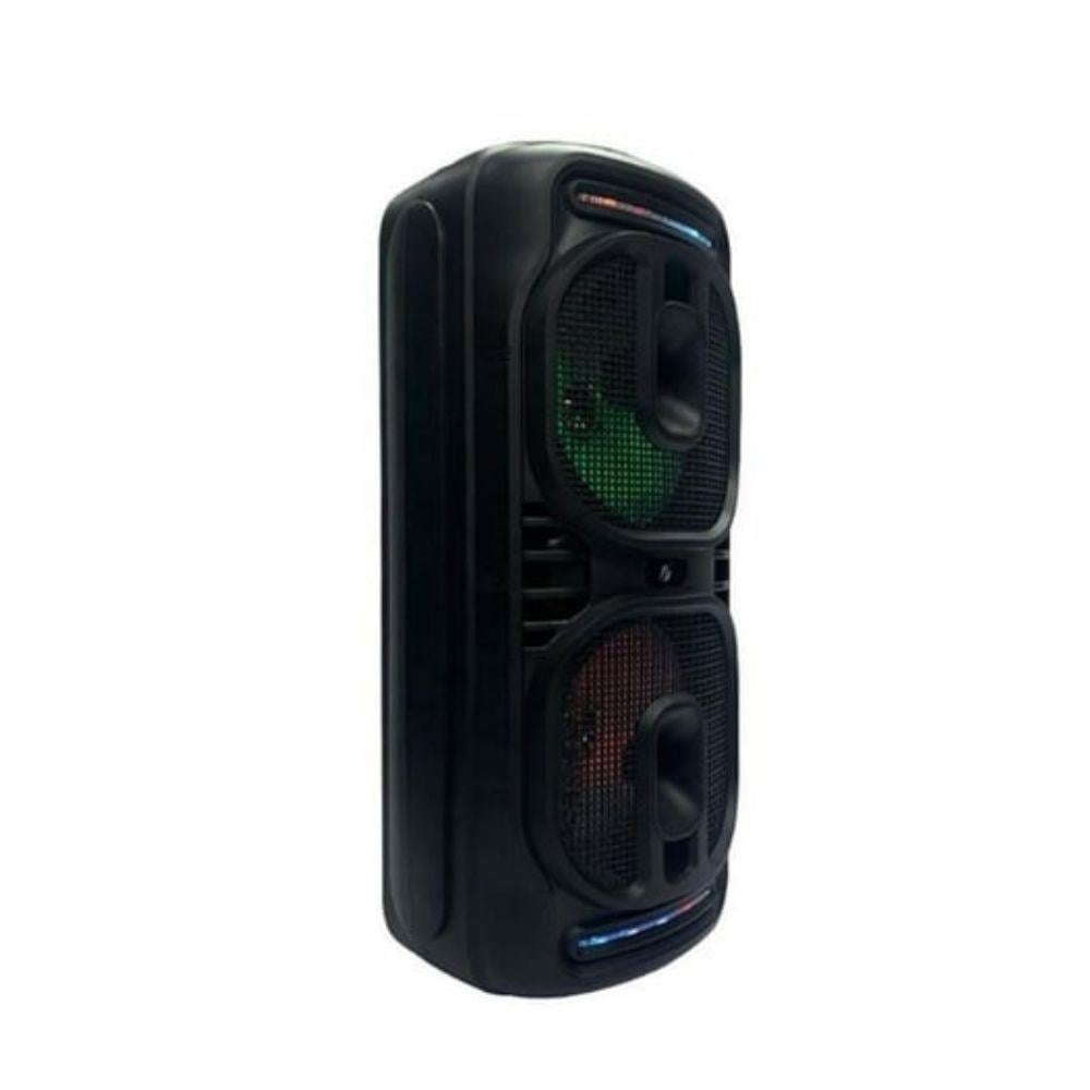 KTS-1819 Siyah Bluetooth Hoparlör | RGB LED, Dahili Mikrofon, Kumandalı Speaker 