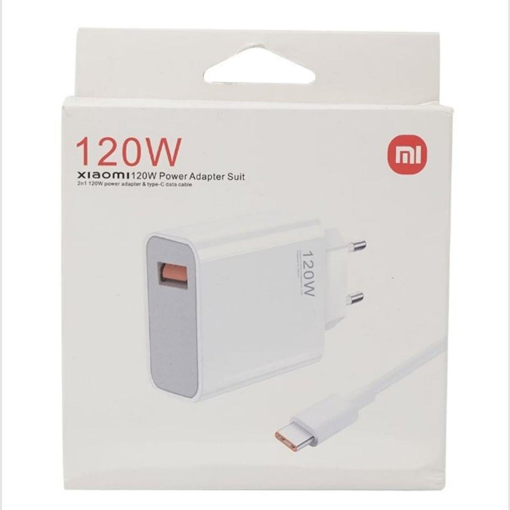 Mi 120W Hızlı Şarj Cihazı - Orijinal Güç Adaptörü, Turbo Şarj Desteği, USB-C, Tüm Cihazlarla Uyumlu 