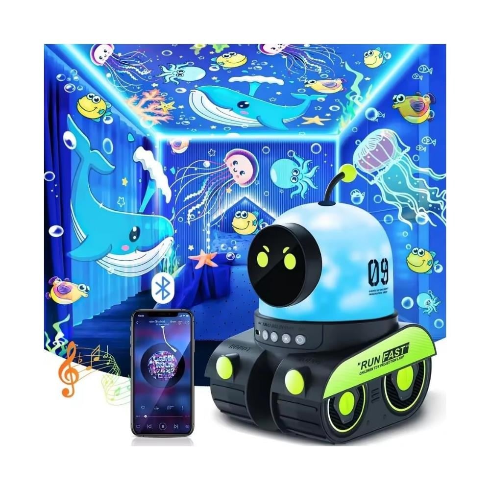 ROBOT SPACEWALKER Akıllı Yürüyen Işıklı Müzikli Oyuncak Robot, Hareketli Kollar, Ses Efektleri, Çocuk Eğitim ve Eğlence Robotu | HZLSTORE 