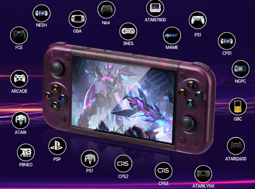 SUP Portatif 5.0 İnch Ekranlı Yüksek Görüntü Kalitesi PSP, Nintendo, Gameboy Oyun Konsolu 