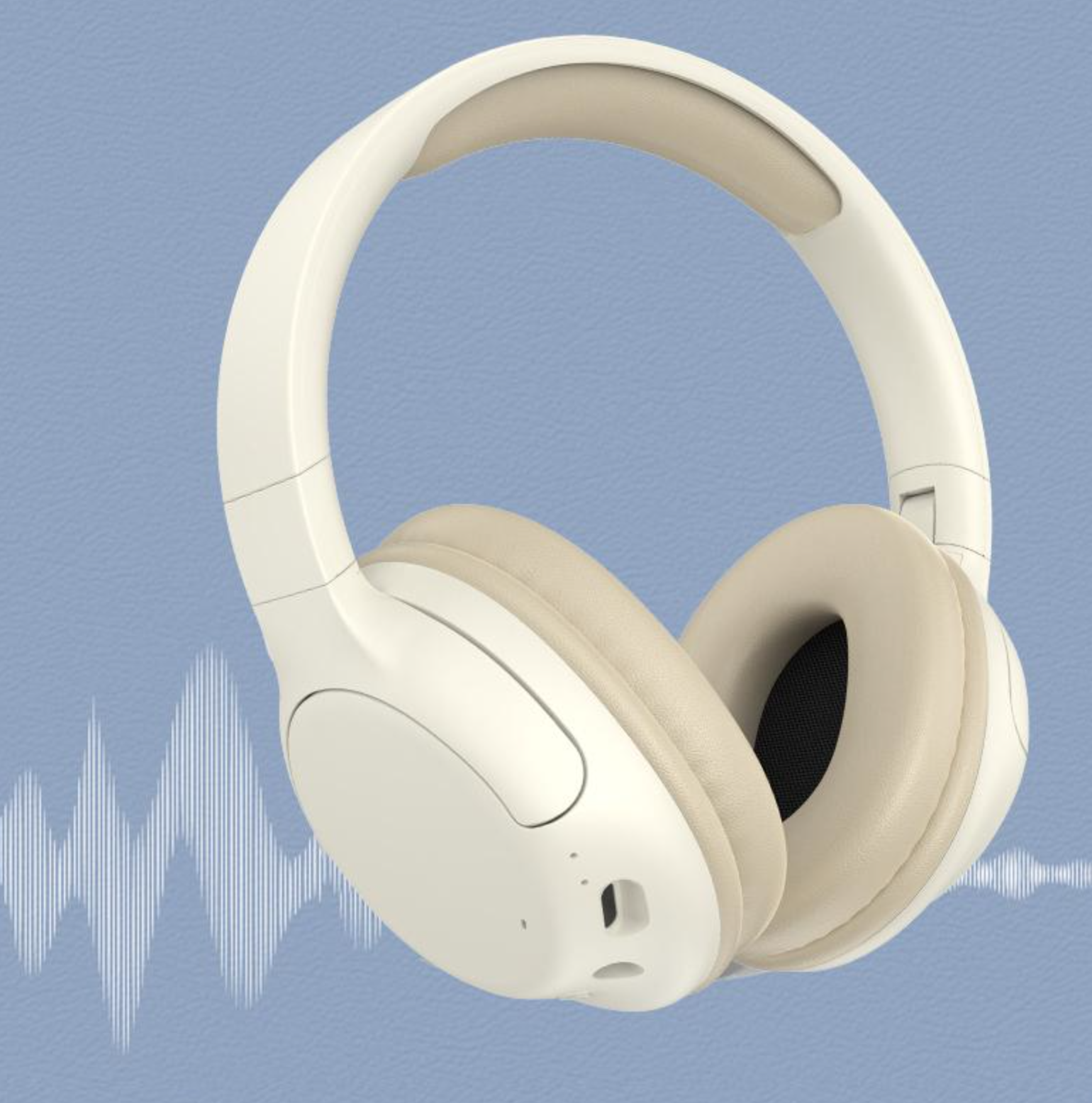 Süper Bass 5.3 Bluetooth Kulaklık - 40 Saat Uzun Pil Ömrü ve Mikrofonlu Yüksek Hızlı Ses Kalitesi 