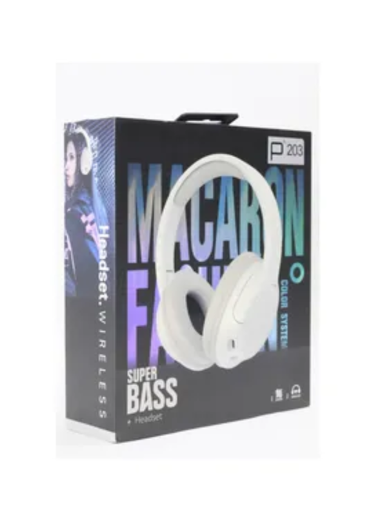 Süper Bass 5.3 Bluetooth Kulaklık - 40 Saat Uzun Pil Ömrü ve Mikrofonlu Yüksek Hızlı Ses Kalitesi 