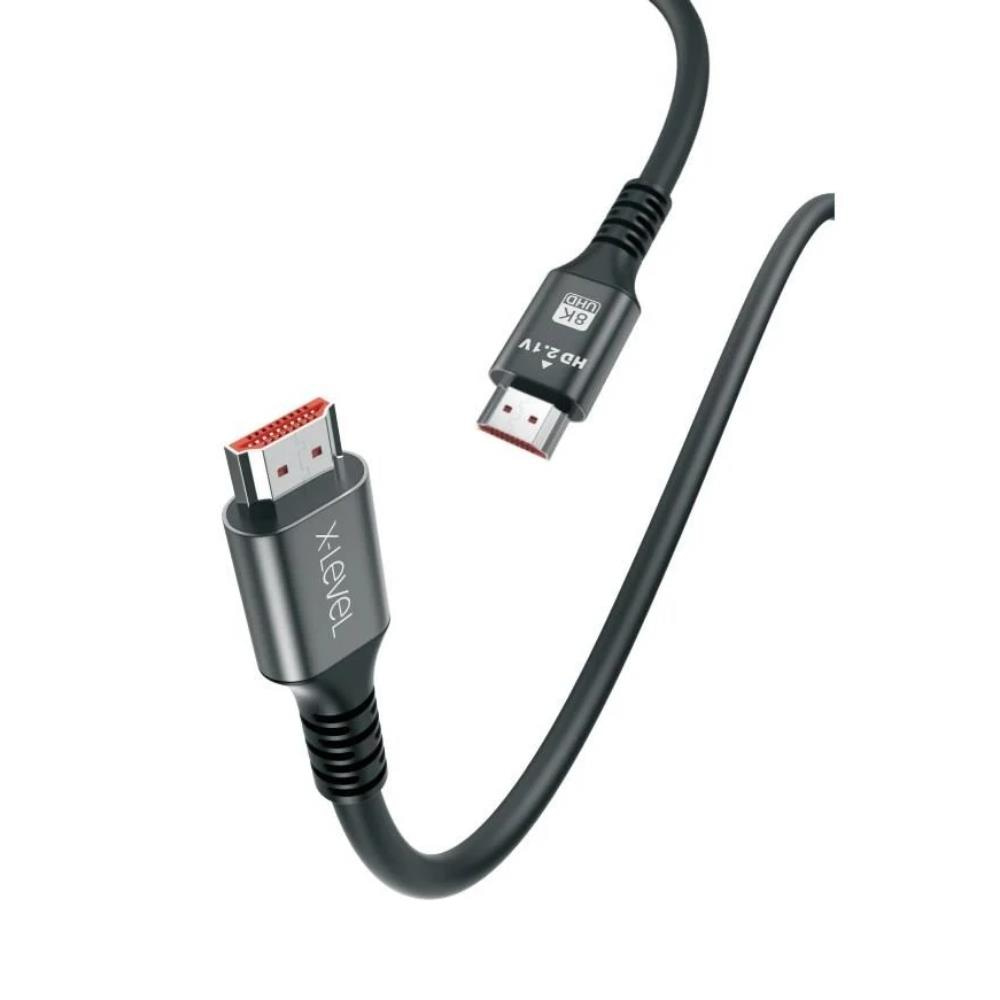 X Past 8K HD TV HDMI Kablosu Ultra HDTV 8K Yüksek Hızlı 3 Metre HDMI kablosu 8K 60Hz, 4K 120Hz HDR  
