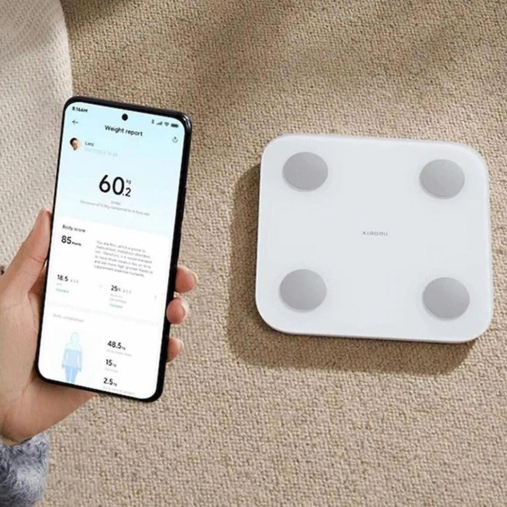 Xiaomi Mi Body Composition Scale S400 Yeni Nesil Akıllıl Bluetooth Çift Frekanslı Baskül 