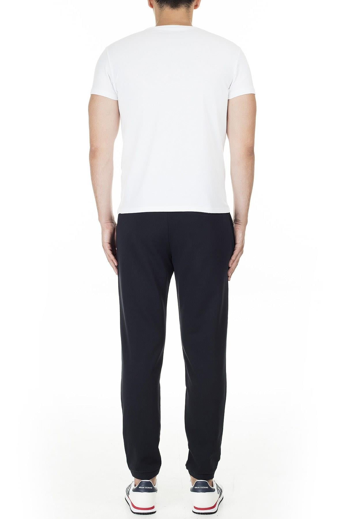 Armani Exchange Armani Exchange Erkek Dokuma Kumaş  Normal Bel  Düz Model Lacivert Pantolon 8NZP82 ZJH3Z-1510