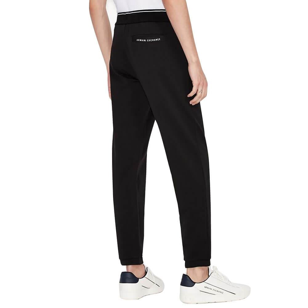 Armani Exchange Armani Exchange Erkek Dokuma Kumaş  Normal Bel  Düz Model Siyah Pantolon 8NZP82 ZJH3Z-1200