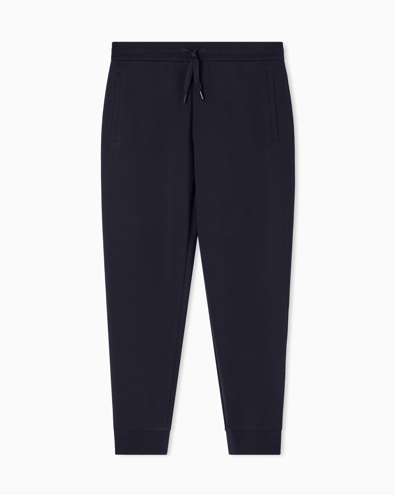 Armani Exchange Armani Exchange Erkek Normal Kalıp Beli ve Paçası Lastikli Pamuklu Lacivert Pantolon XM000373 AF10818-UB101