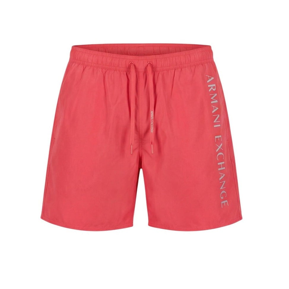 Armani Exchange Armani Exchange Erkek Normal Bel Lastikli Kısa Boy Pembe Deniz Şortu XM000832 AF22573-U4029