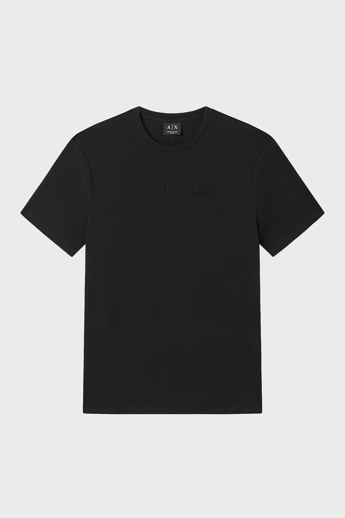 Armani Exchange Armani Exchange Erkek Kısa Kol Bisiklet Yaka Pamuklu Düz Siyah T-Shirt XM002467 AF10356-UC001