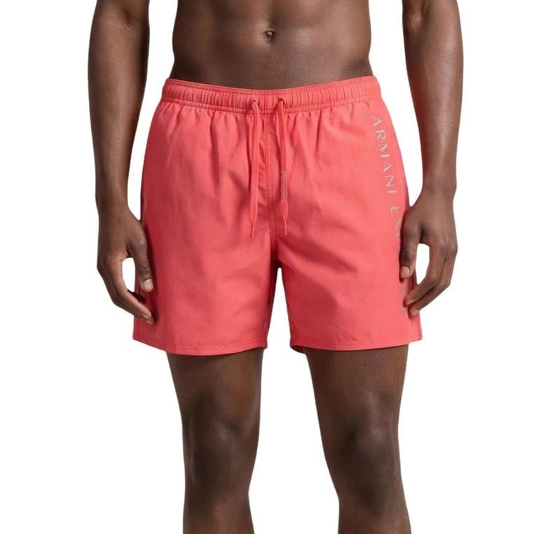 Armani Exchange Armani Exchange Erkek Normal Bel Lastikli Kısa Boy Pembe Deniz Şortu XM000832 AF22573-U4029