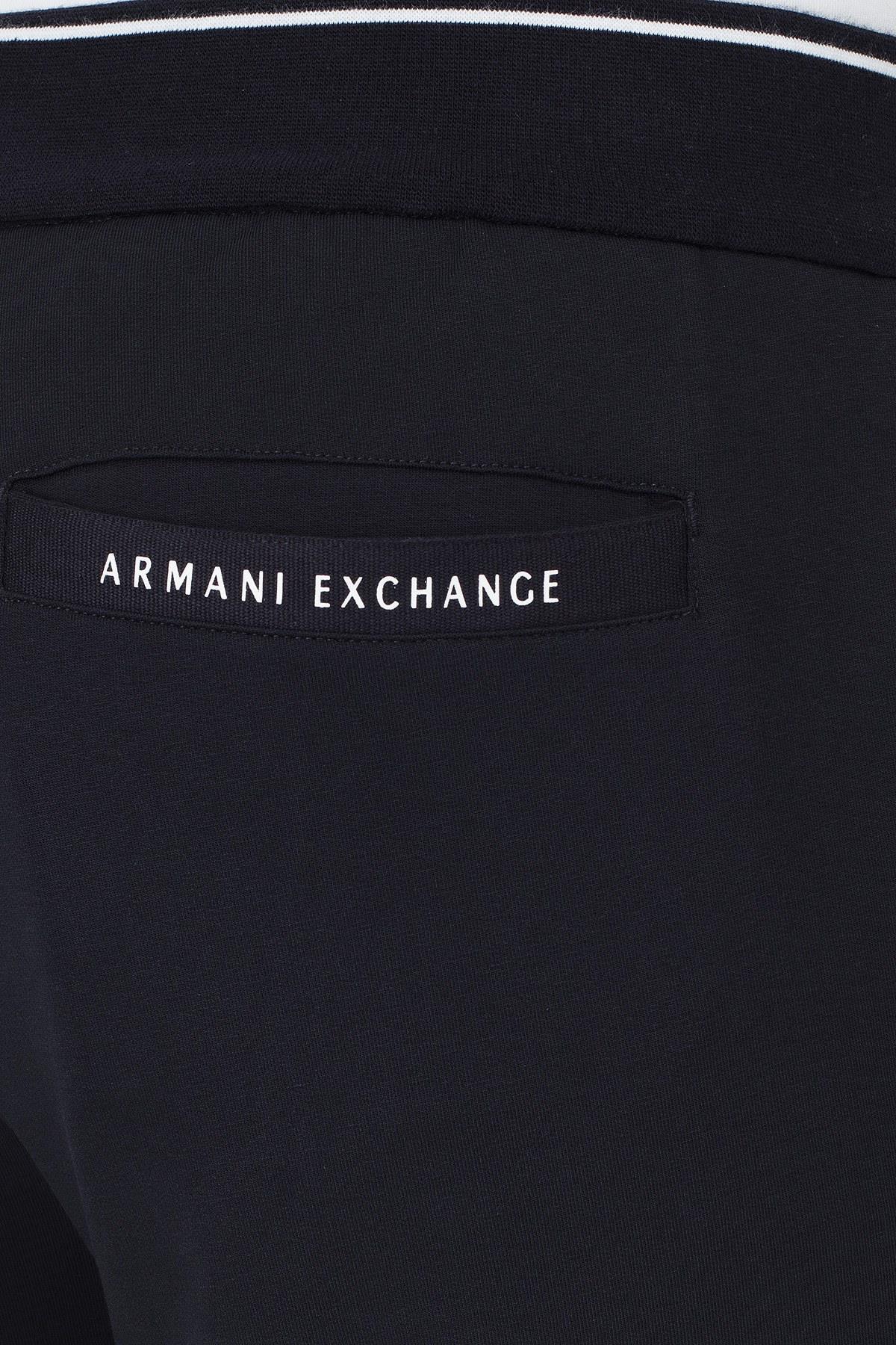 Armani Exchange Armani Exchange Erkek Dokuma Kumaş  Normal Bel  Düz Model Lacivert Pantolon 8NZP82 ZJH3Z-1510
