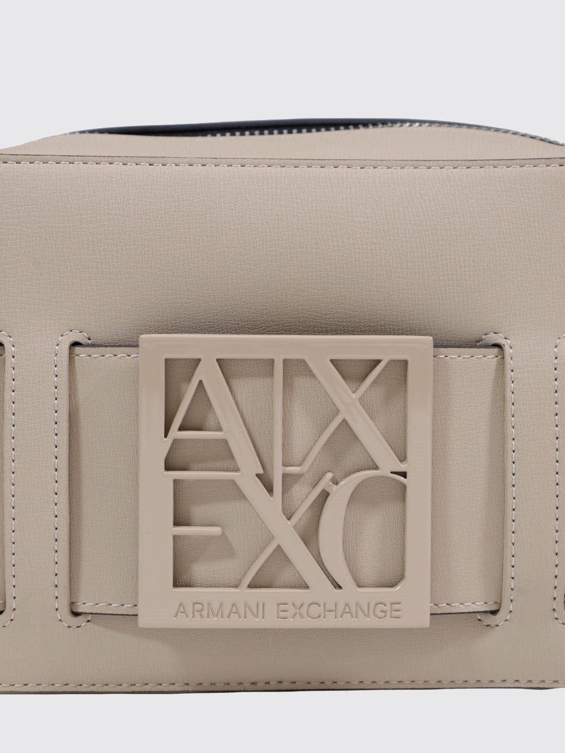 Armani Exchange Armani Exchange Kadın Marka Logolu Ayarlanabilir Omuz Askılı Bej Omuz Çantası 942699 0A874-U6223