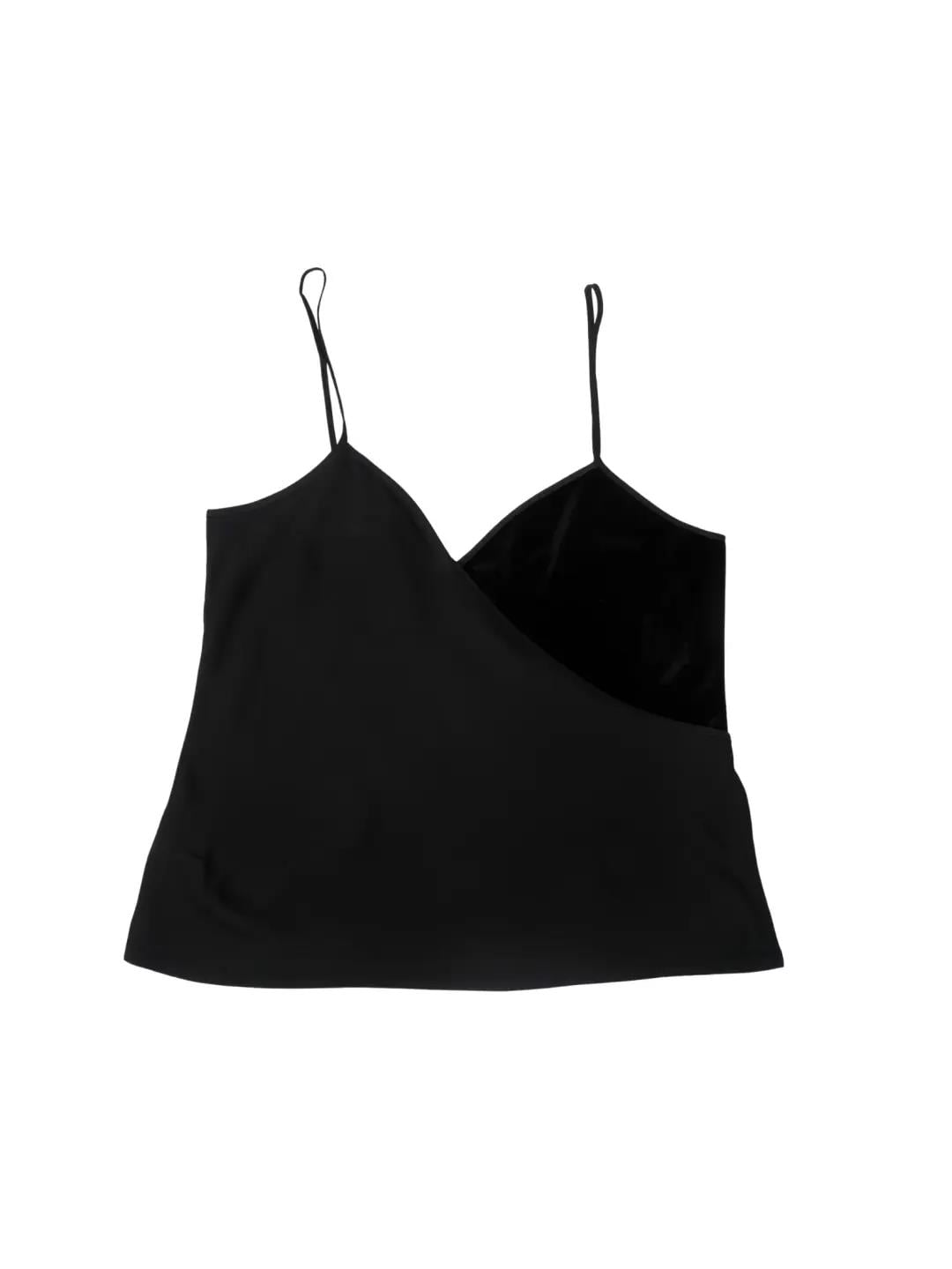 Armani Exchange Armani Exchange Kadın İnce İp Askılı V Yaka Siyah Bluz XW001258 AF16121-UC001