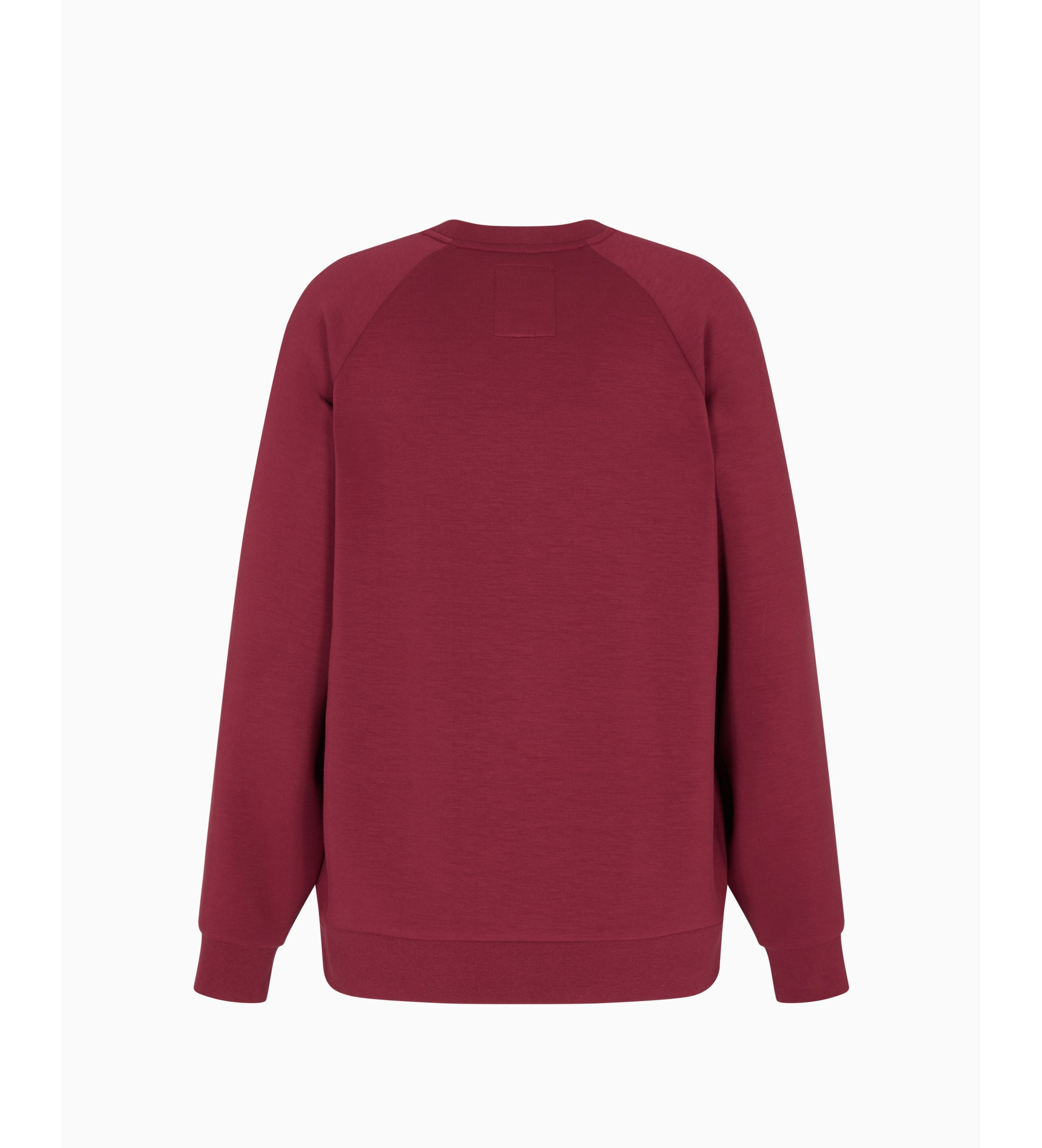 Armani Exchange Armani Exchange Kadın Regular Fit Bisiklet Yaka Uzun Kol Pamuklu Bordo Sweatshirt XW000826 AF13397-UA343