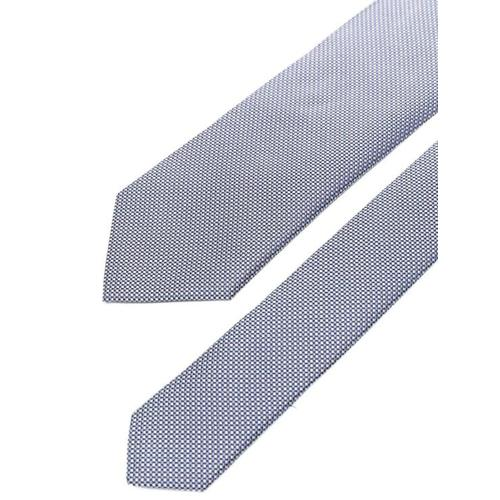 BOSS  BOSS Erkek %100 İpek Desenli Mavi Kravat 50556048-531