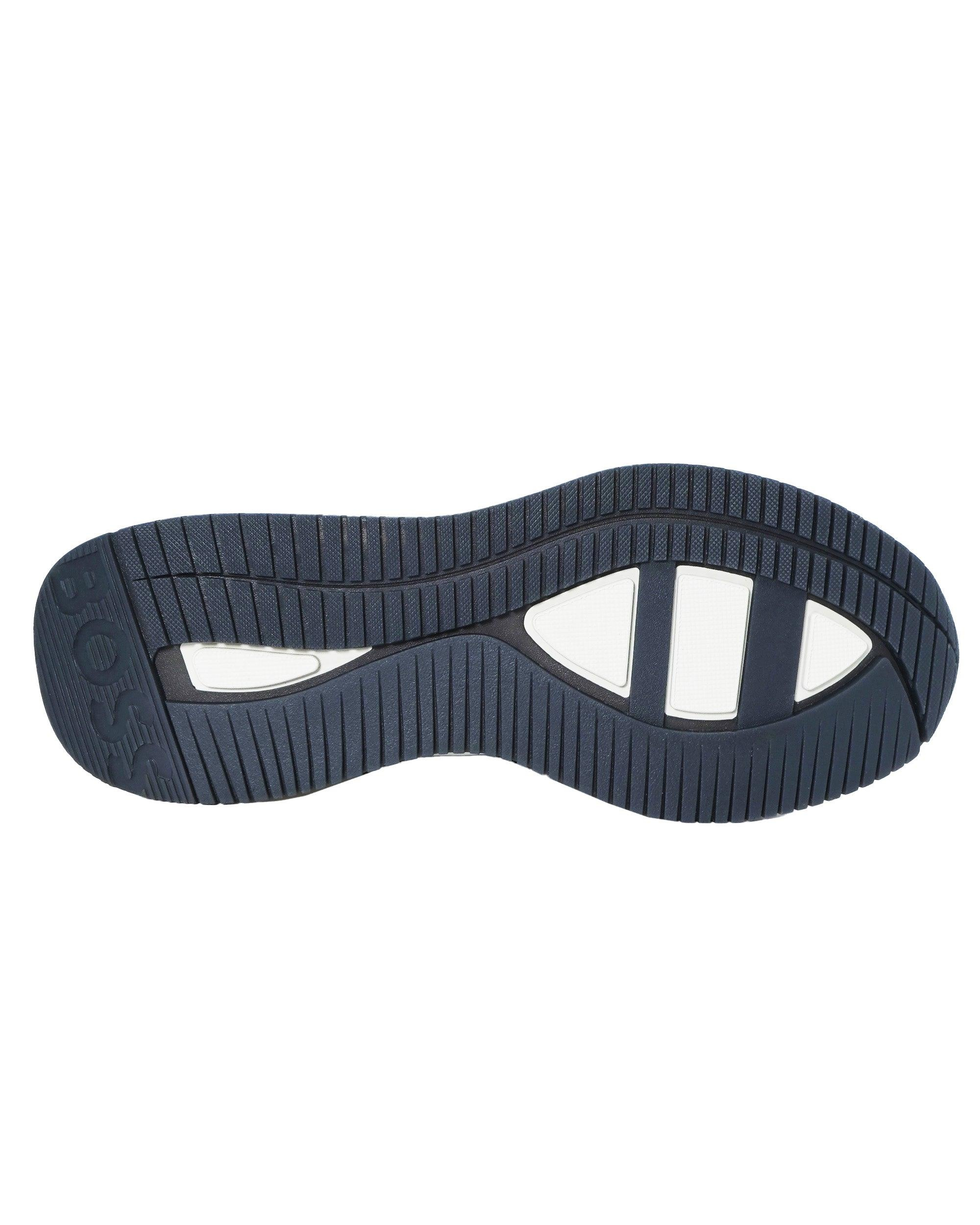 BOSS BOSS Erkek Bağcıklı Marka Logolu Spor Stil Lacivert Sneaker 50498904-401