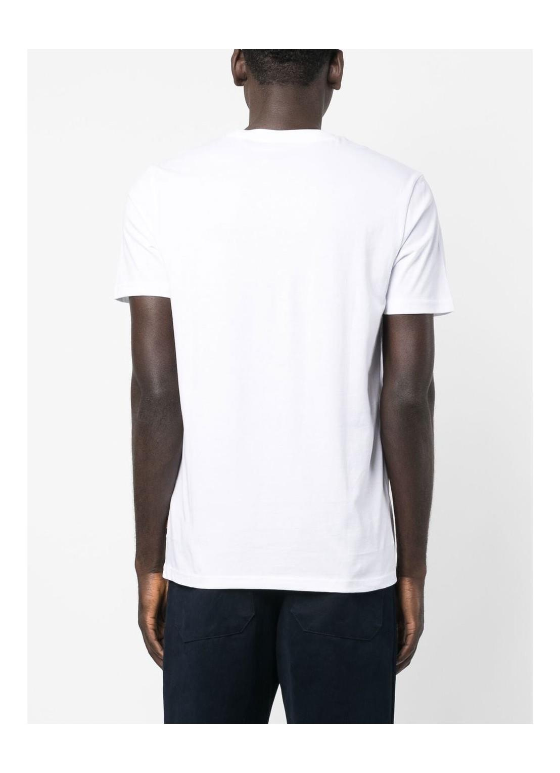 BOSS BOSS Erkek Baskılı Regular Fit Pamuklu Beyaz T-Shirt 50485165-100