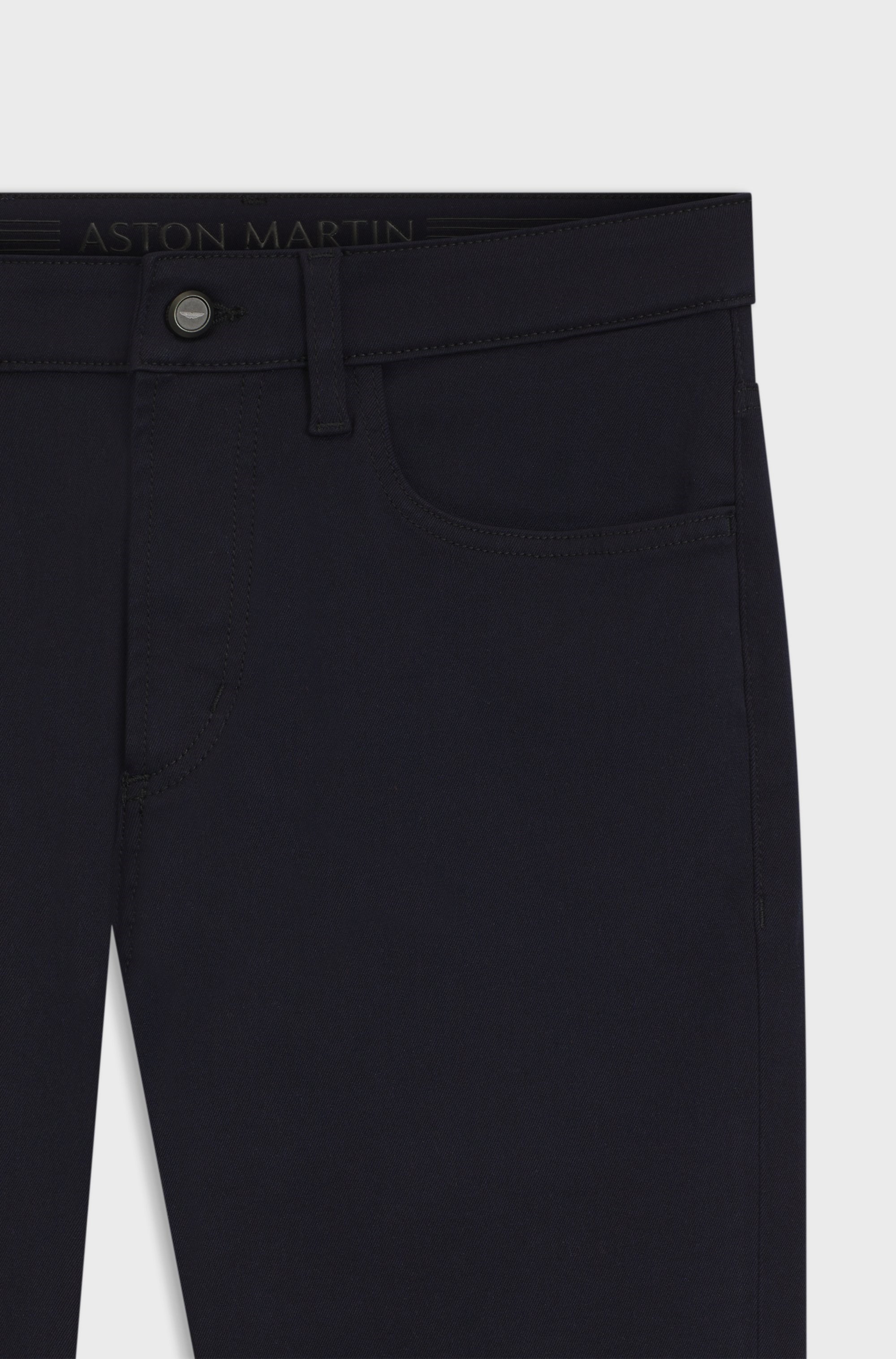 BOSS  BOSS Erkek Dar Kesim Esnek Denim Siyah Jeans 50556583-001