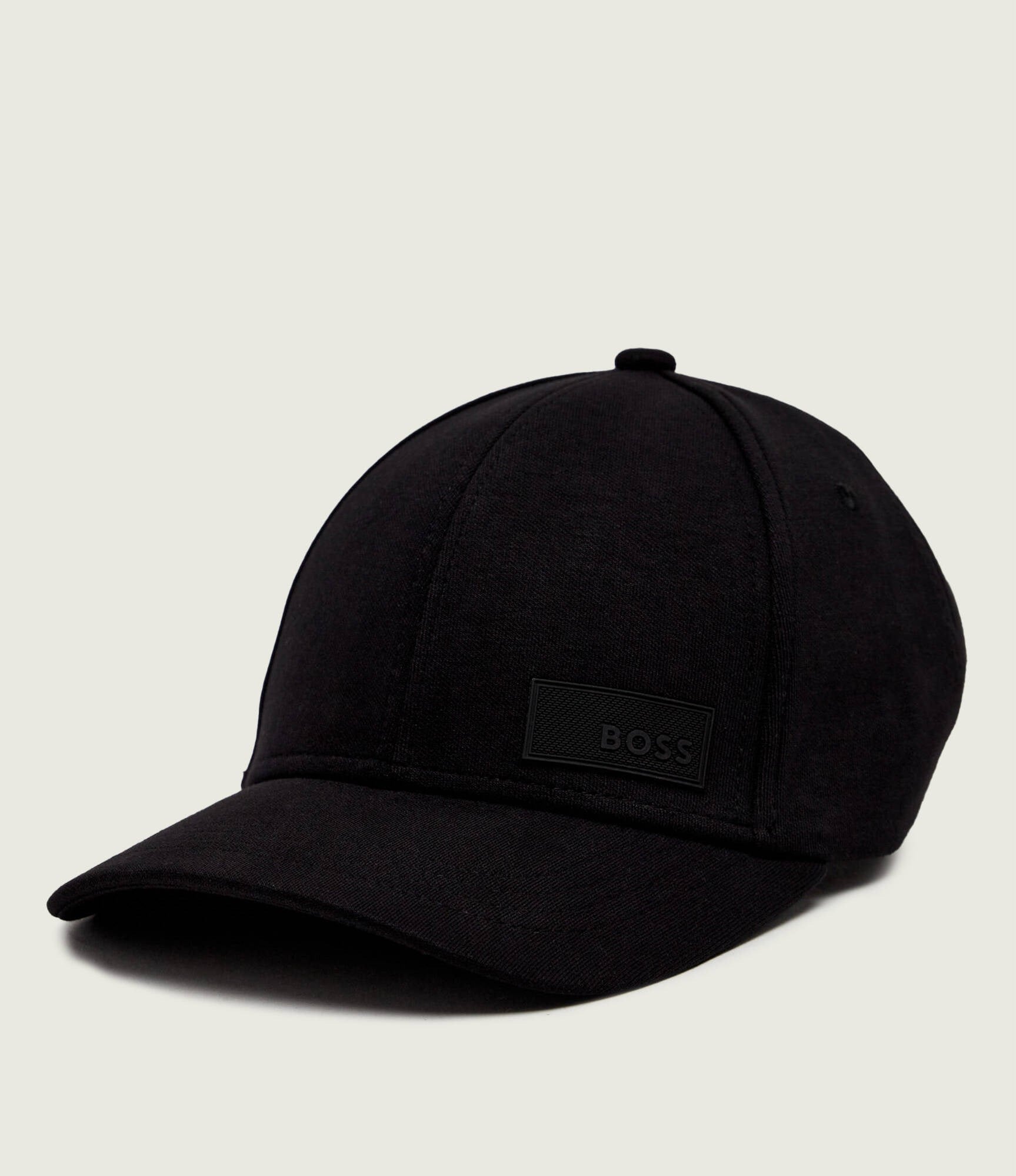 BOSS  BOSS Erkek Logo Etiketli Dikiş Detaylı Ayarlanabilir Tokalı Siyah Şapka 50566608-001
