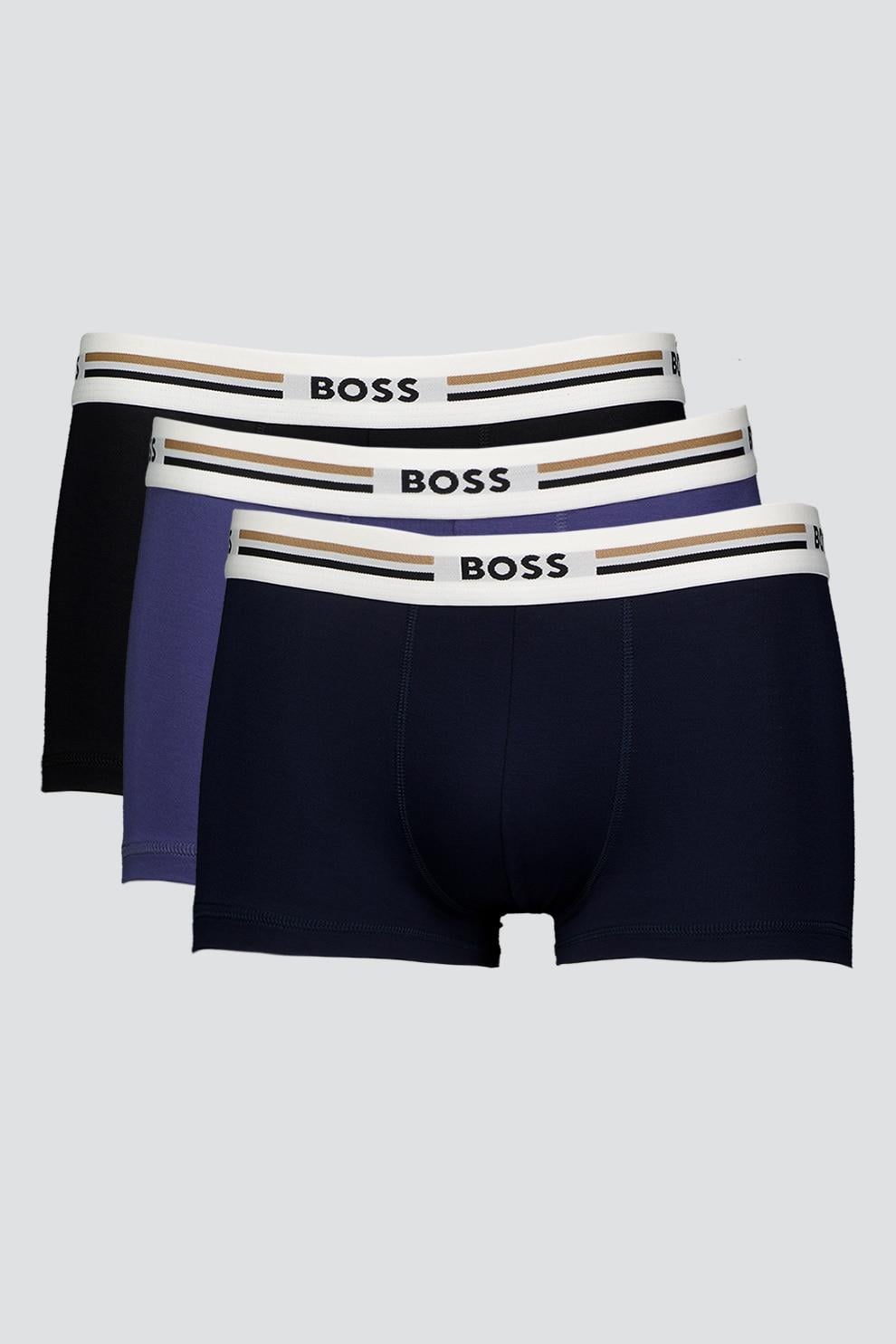 BOSS BOSS Erkek Marka Logolu Beli Lastikli Çok Renkli1 Boxer 50492200-985