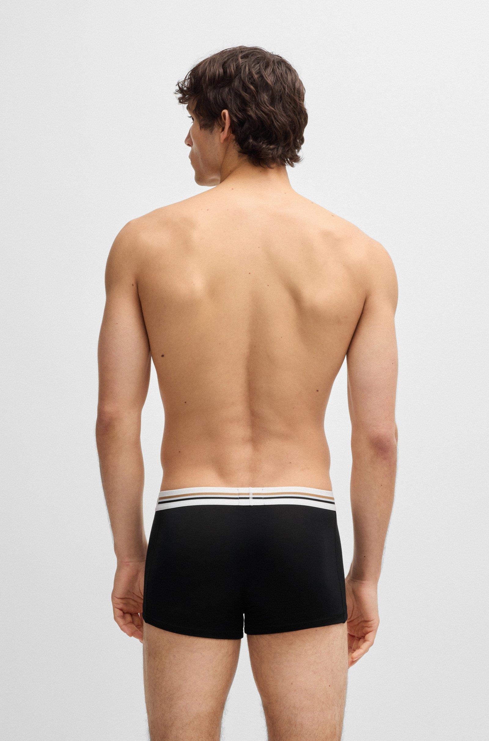 BOSS BOSS Erkek Marka Logolu Beli Lastikli Yeşil Boxer 50492200-961