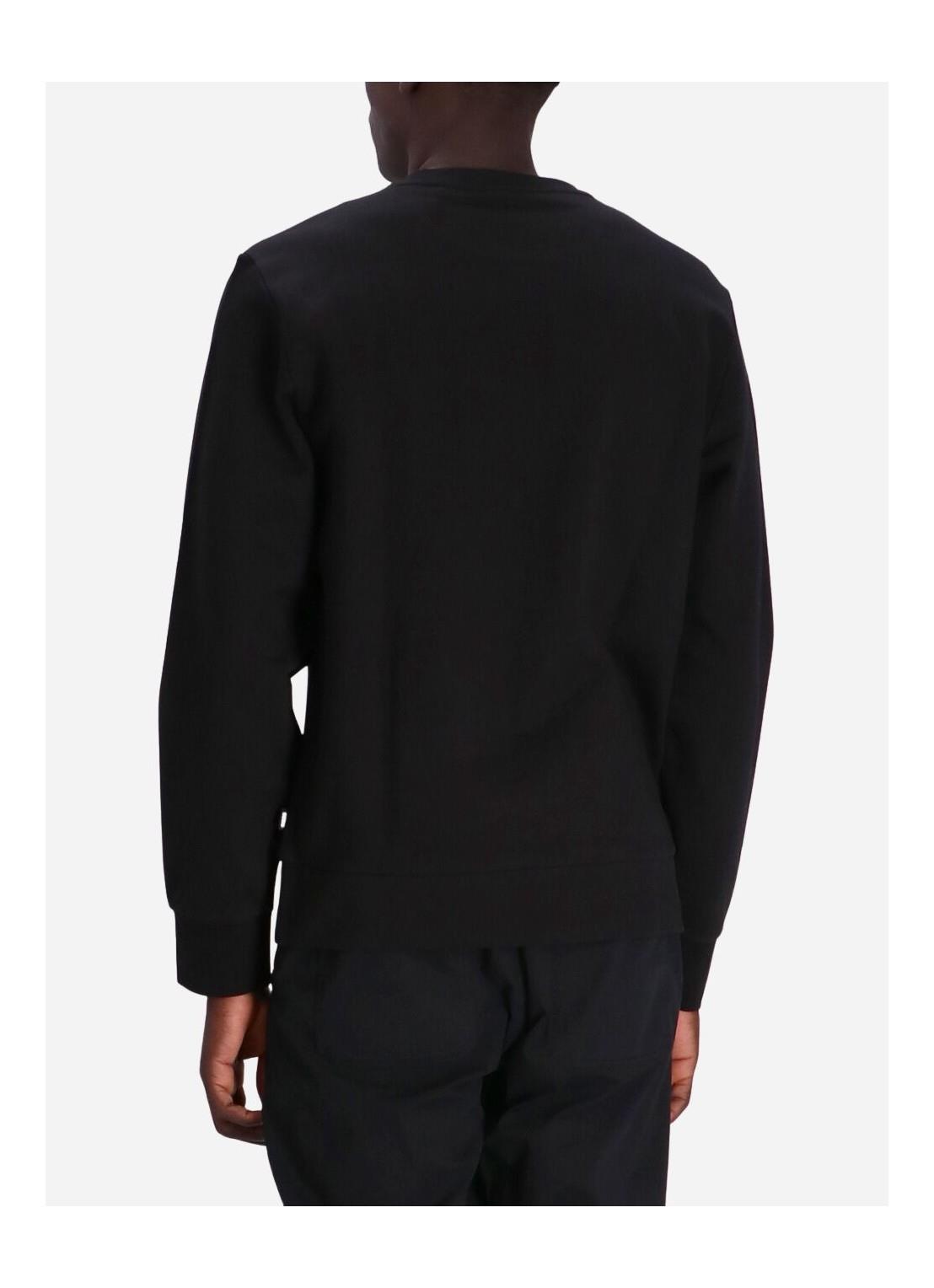 BOSS BOSS Erkek Marka Logolu Yuvarlak Yaka Uzun Kollu Siyah Sweatshirt 50494091-001