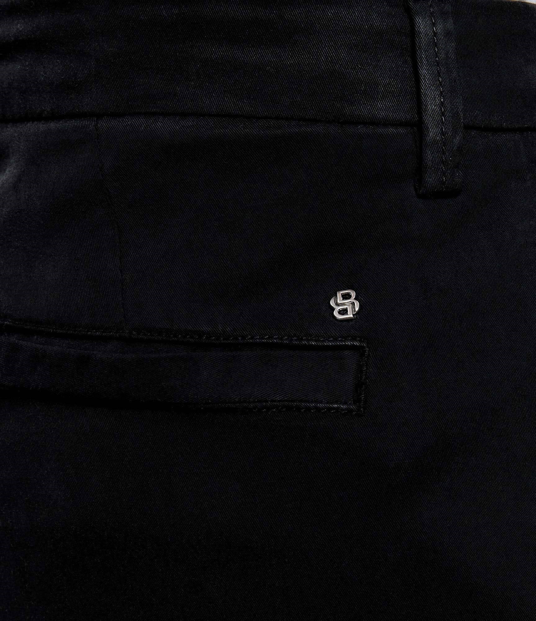 BOSS  BOSS Erkek Normal Kesim Düz Paça Siyah Pantolon 50564354-001