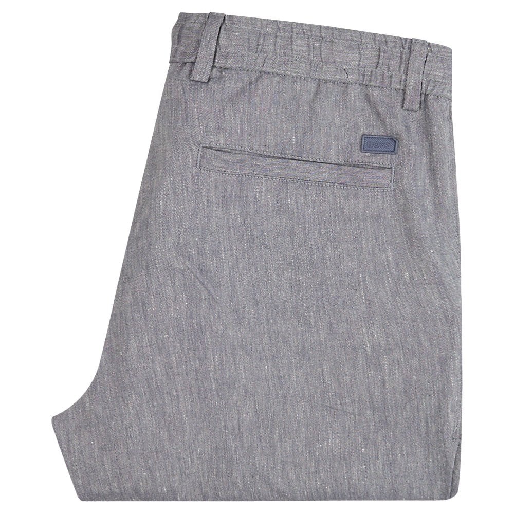 BOSS  BOSS Erkek Pamuklu Regular Fit Normal Bel Daralan Paça Gri Pantolon 50557859-466
