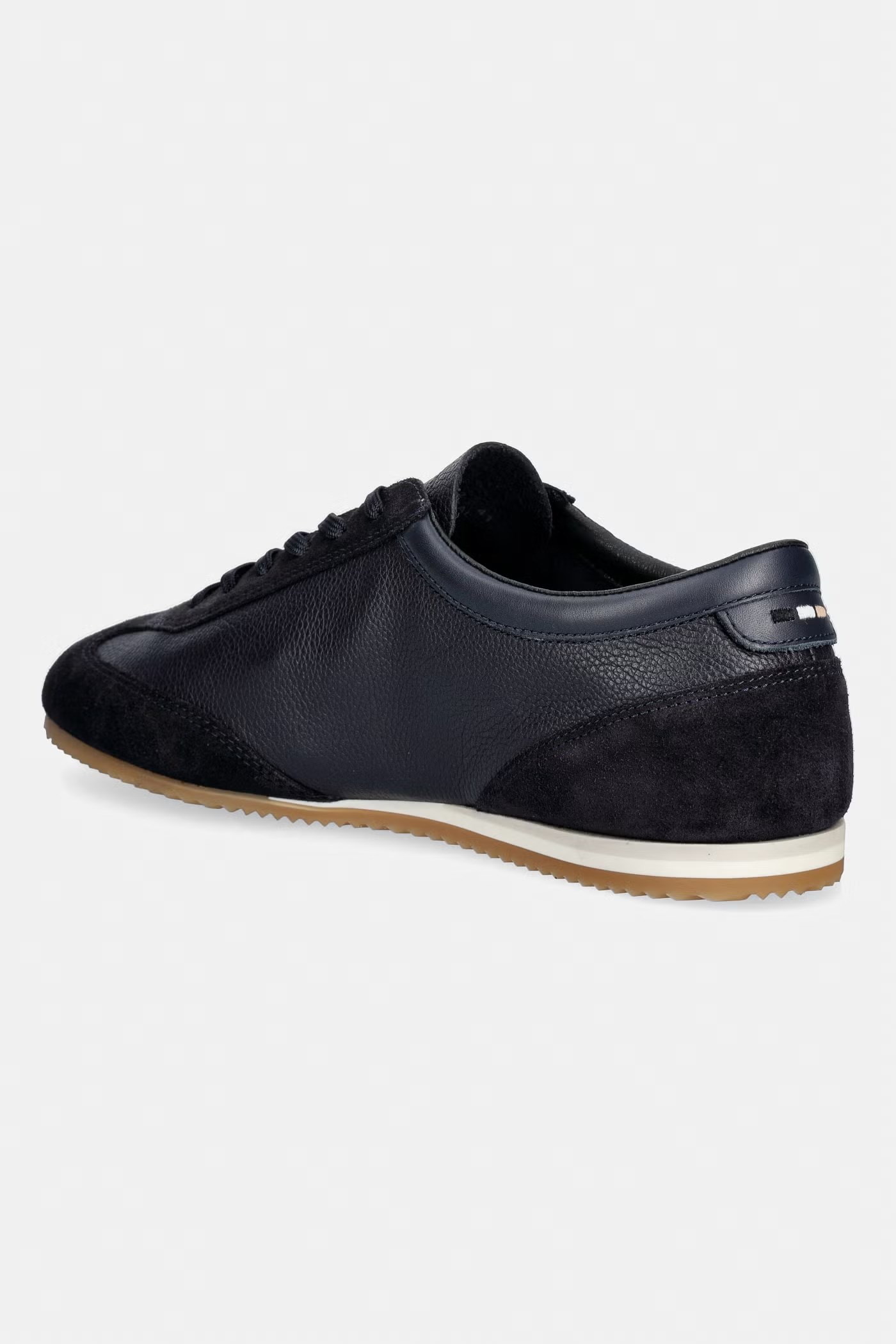 BOSS  BOSS Erkek Rahat Taban Marka Logolu Bağcıklı Lacivert Sneaker 50568463-402