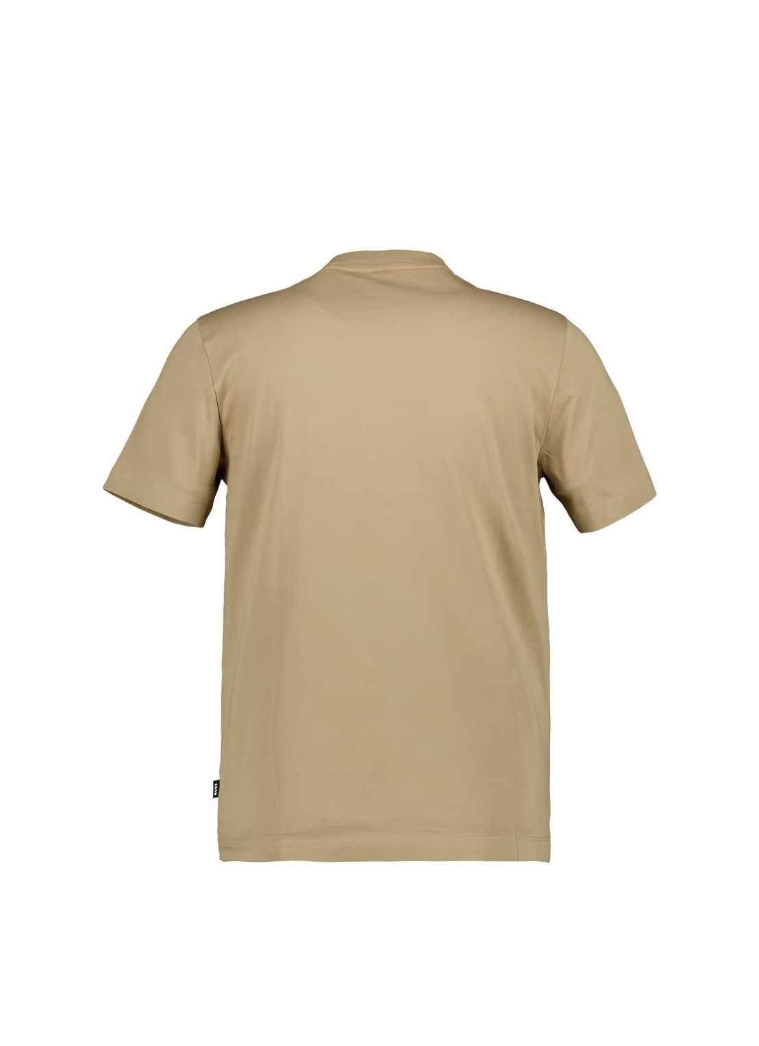 BOSS  BOSS Erkek regular fit Kısa Kollu Düz Bisiklet Yaka Açık Kahve T-Shirt 50468347-252