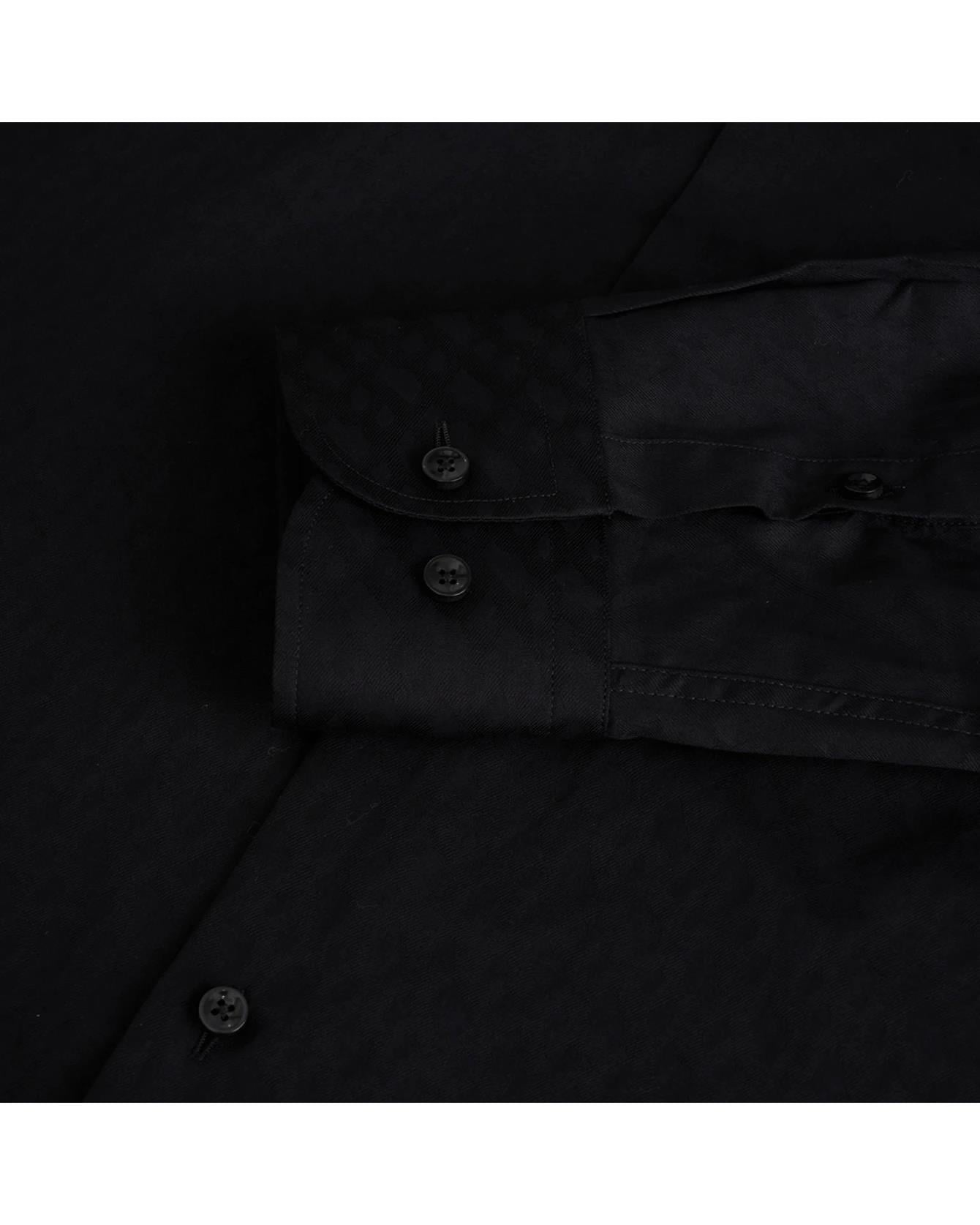 BOSS BOSS Erkek slim fit Uzun Kollu düz Gömlek yaka 001 Gömlek 50473310-001