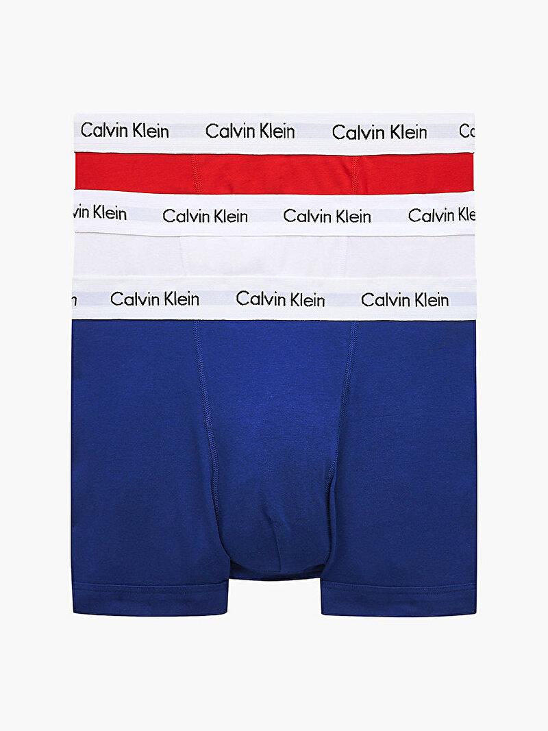 Calvin Klein Calvin Kleın Erkek Basic Calvin Klein İmzalı Bel Bantlı Beyaz Külot 0000U2662G-I03