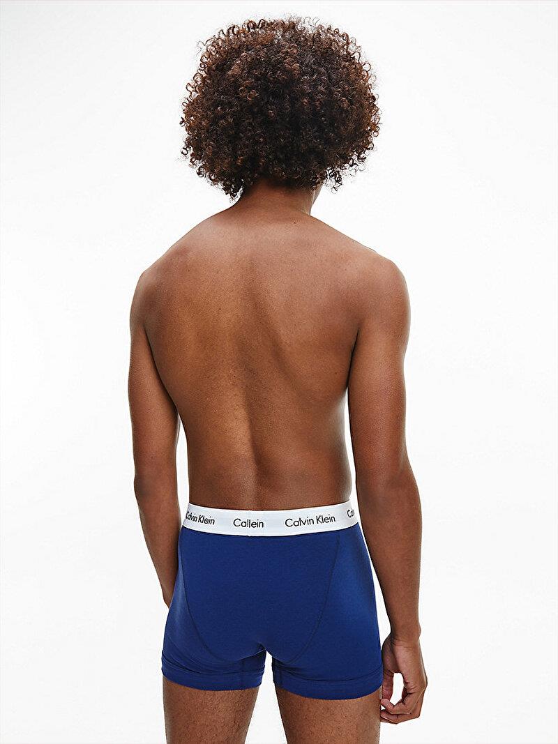 Calvin Klein Calvin Kleın Erkek Basic Calvin Klein İmzalı Bel Bantlı Beyaz Külot 0000U2662G-I03