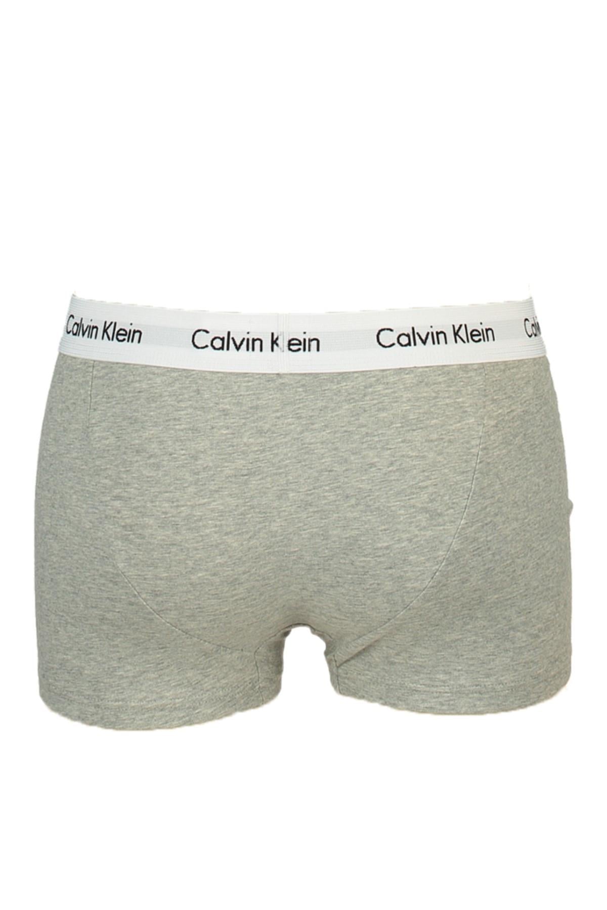 Calvin Klein Calvin Kleın Erkek Basic Calvin Klein İmzalı Bel Bantlı Siyah-Beyaz Külot 0000U2664G-SIY/BEY