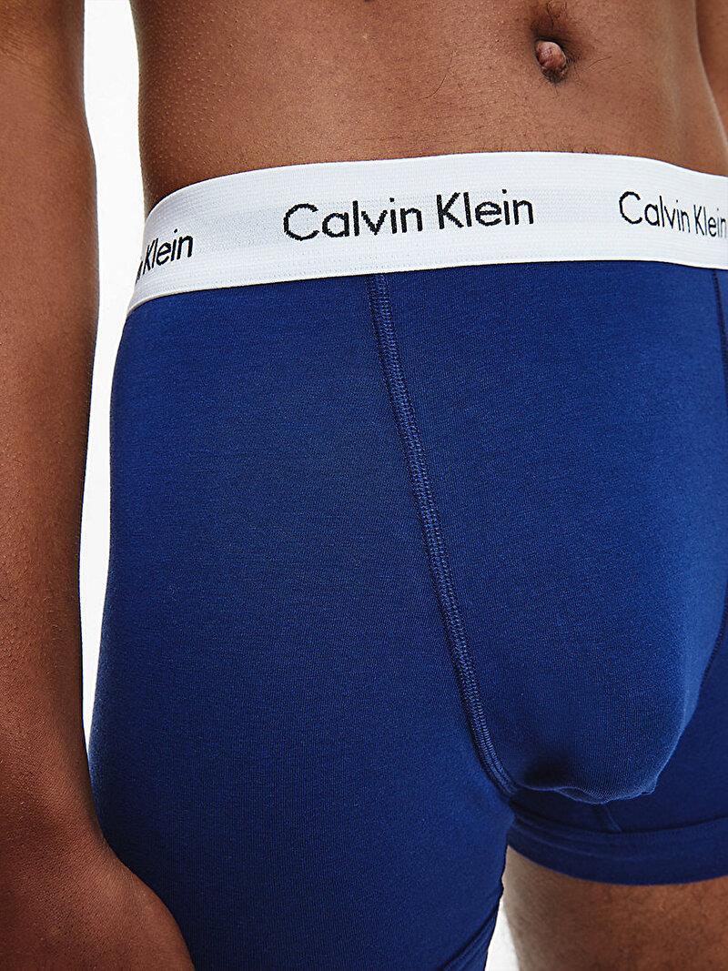 Calvin Klein Calvin Kleın Erkek Basic Calvin Klein İmzalı Bel Bantlı Beyaz Külot 0000U2662G-I03