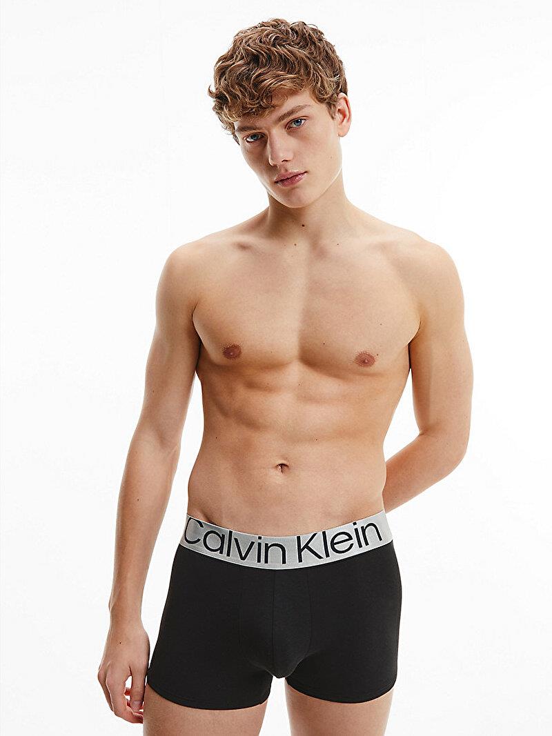 Calvin Klein Calvin Kleın Erkek Basic Calvin Klein İmzalı Bel Bantlı Siyah Külot 000NB3130A-7V1