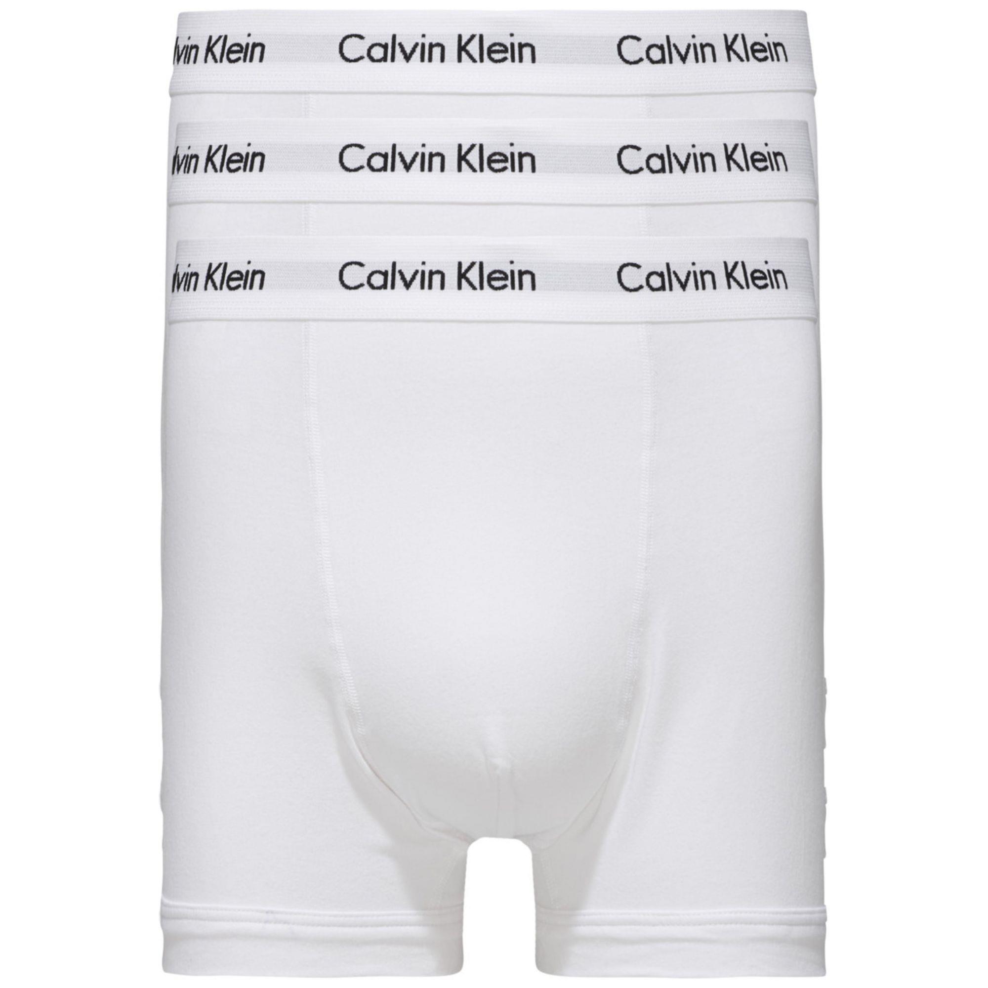 Calvin Klein Calvin Kleın Erkek Basic Calvin Klein İmzalı Bel Bantlı Beyaz Külot 0000U2662G-BEYAZ