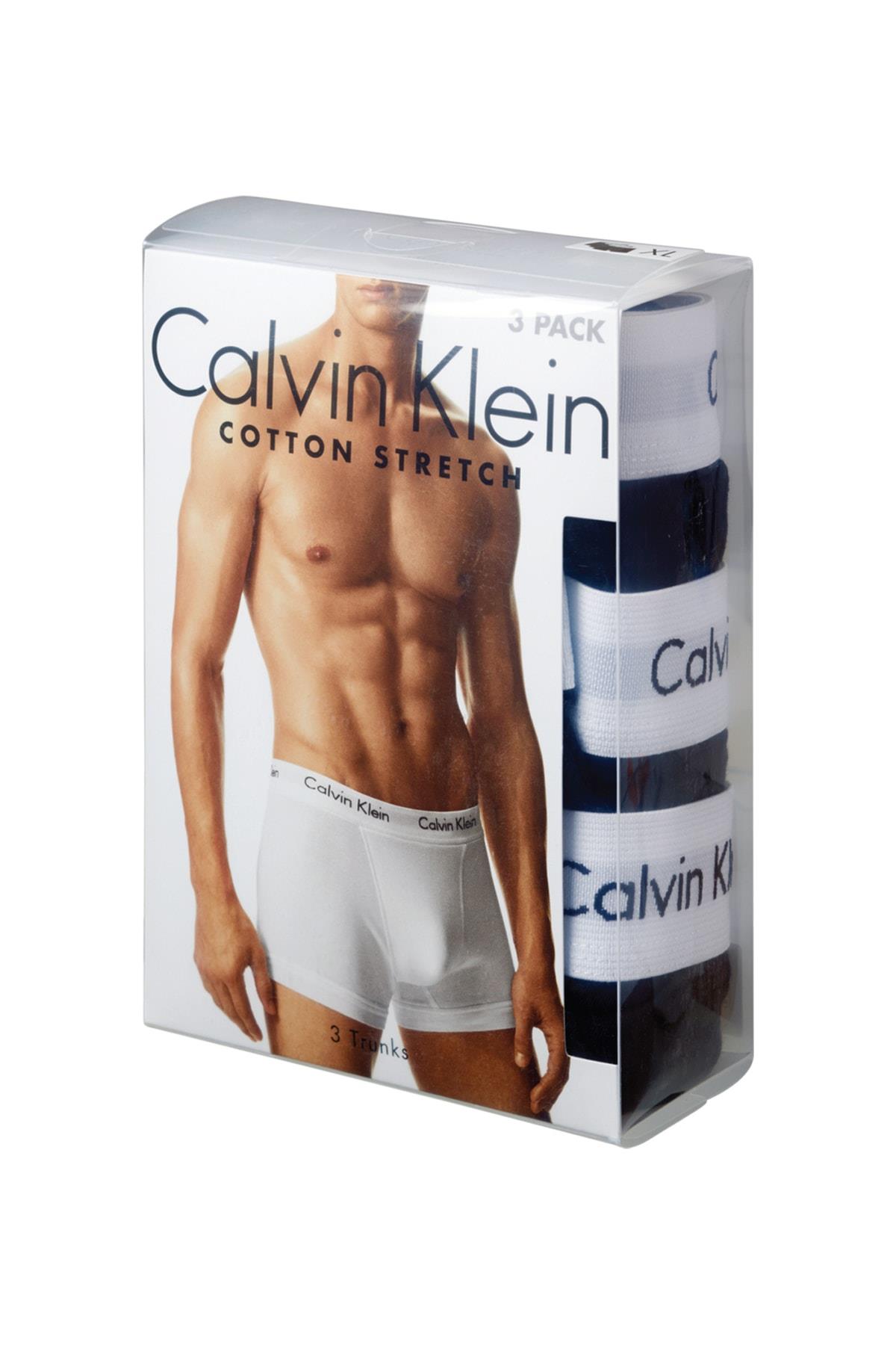 Calvin Klein Calvin Kleın Erkek Basic Calvin Klein İmzalı Bel Bantlı Siyah-Gri Külot 0000U2661G-YKS