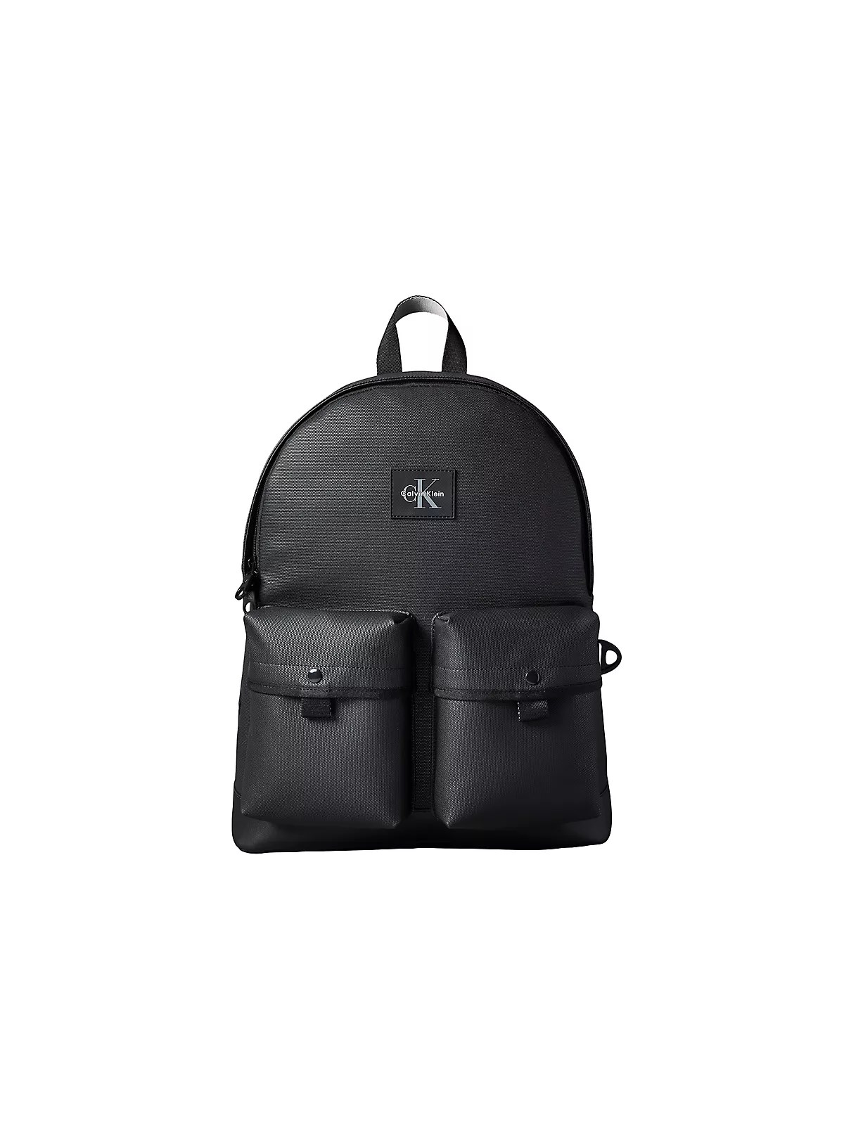 Calvin Klein Calvin Klein Erkek CK Logo Etiketli Çoklu Ön Bölmeli Siyah Sırt Çantası LV04D3444G-UB1