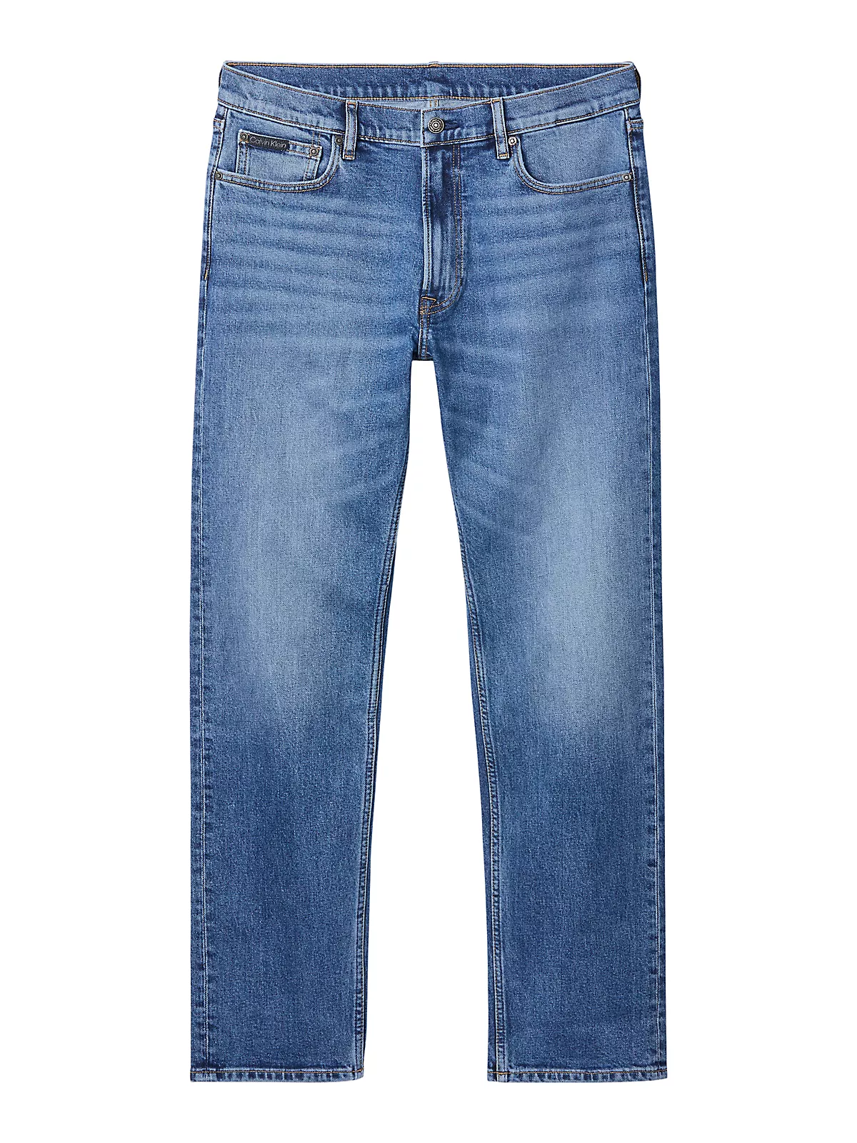 Calvin Klein Calvin Klein Erkek Denim Normal Belli Düz Model Günlük Kullanım Mavi Jeans LV04RF940G-3YF