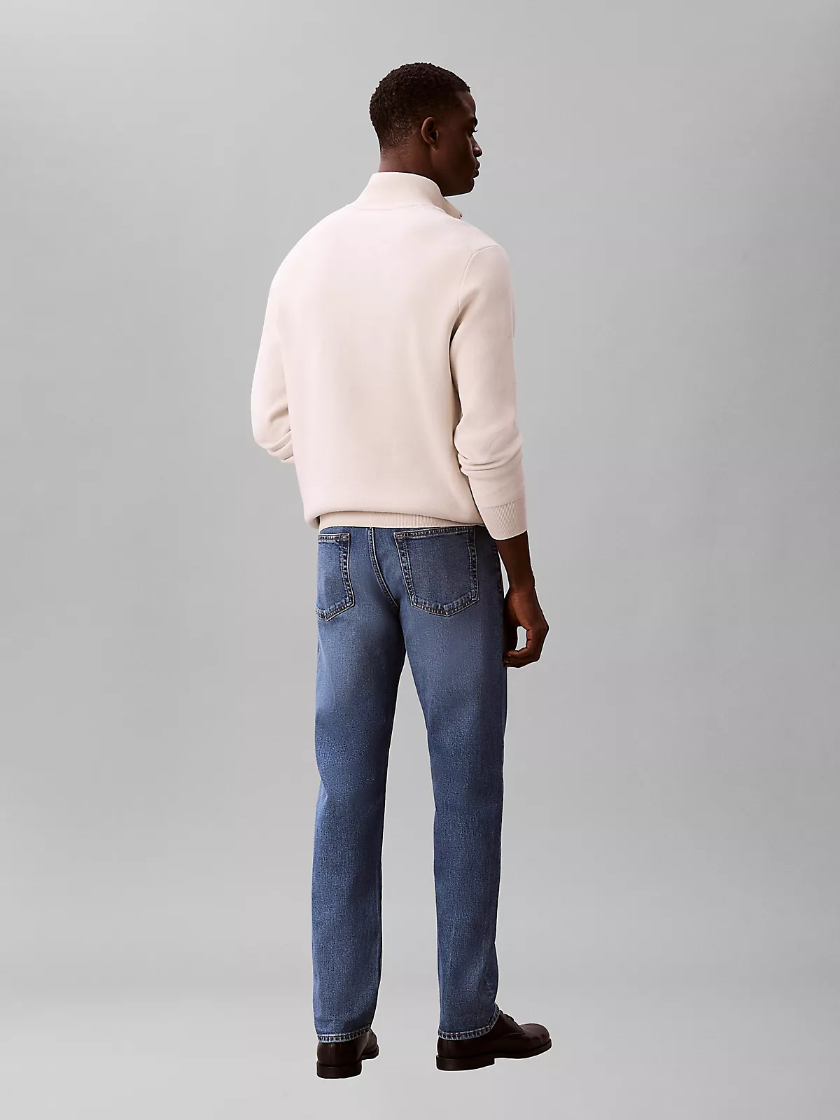 Calvin Klein Calvin Klein Erkek Denim Normal Belli Düz Model Günlük Kullanım Mavi Jeans LV04RF940G-3YF