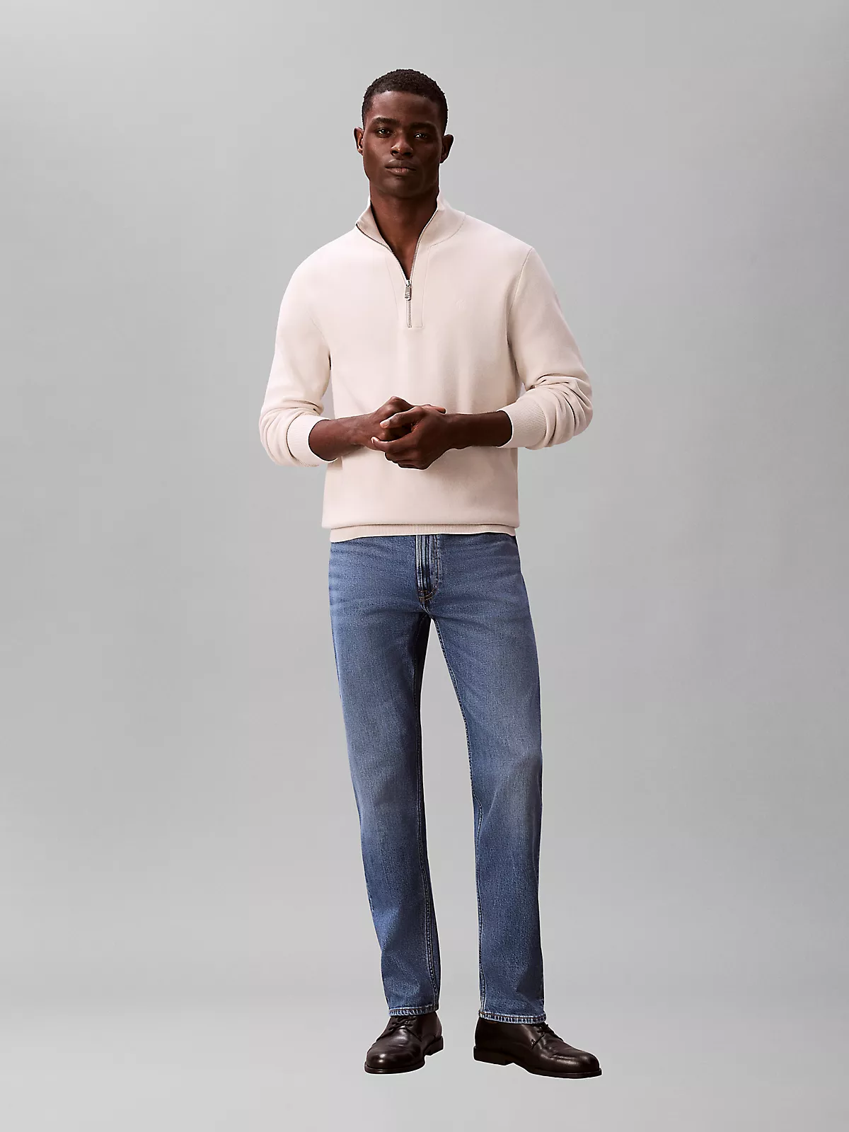 Calvin Klein Calvin Klein Erkek Denim Normal Belli Düz Model Günlük Kullanım Mavi Jeans LV04RF940G-3YF