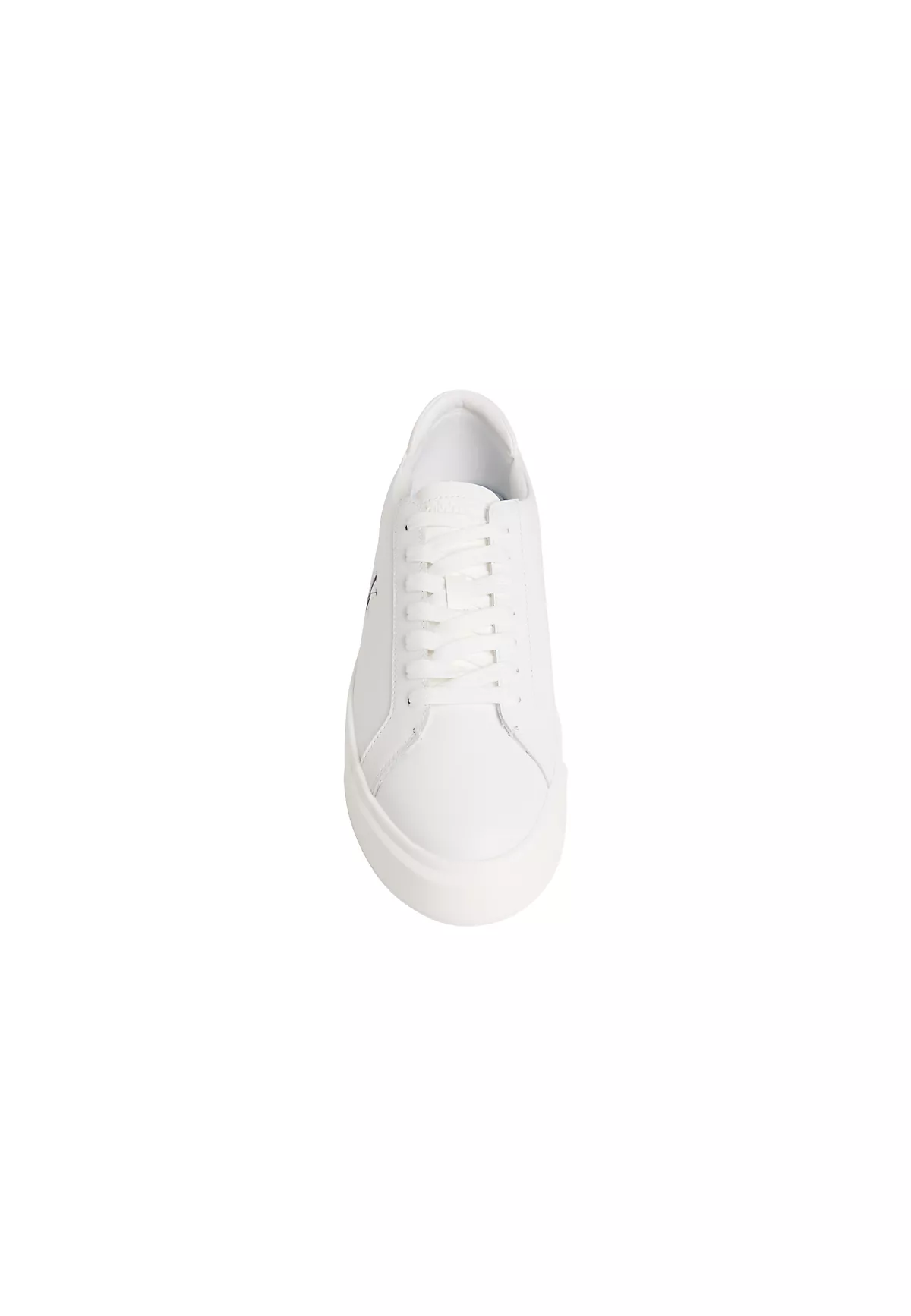 Calvin Klein Calvin Klein Erkek Deri Bağlamalı Rahat Taban CK Yazı Detay Beyaz Sneaker YM0YM01460-0K4