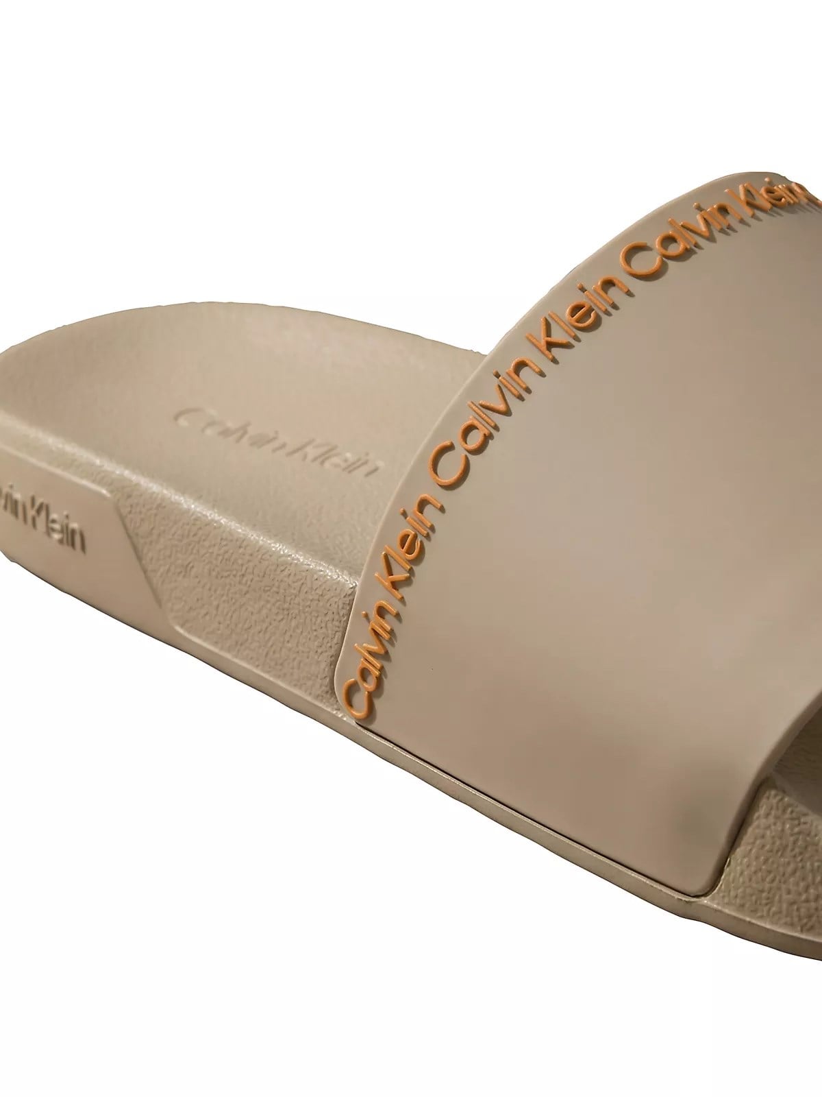 Calvin Klein Calvin Klein Erkek Deri Rahat Taban Günlük Kullanım Kahverengi Terlik HM0HM02108-PDT