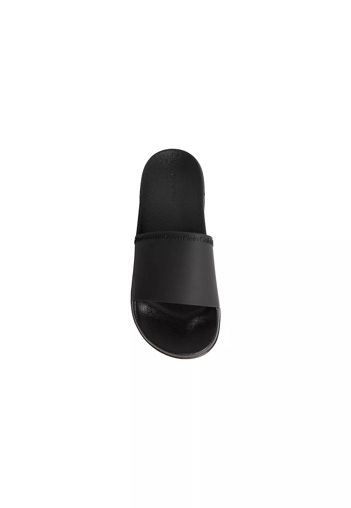 Calvin Klein Calvin Klein Erkek Deri Rahat Taban Günlük Kullanım Siyah Terlik HM0HM02108-0GJ