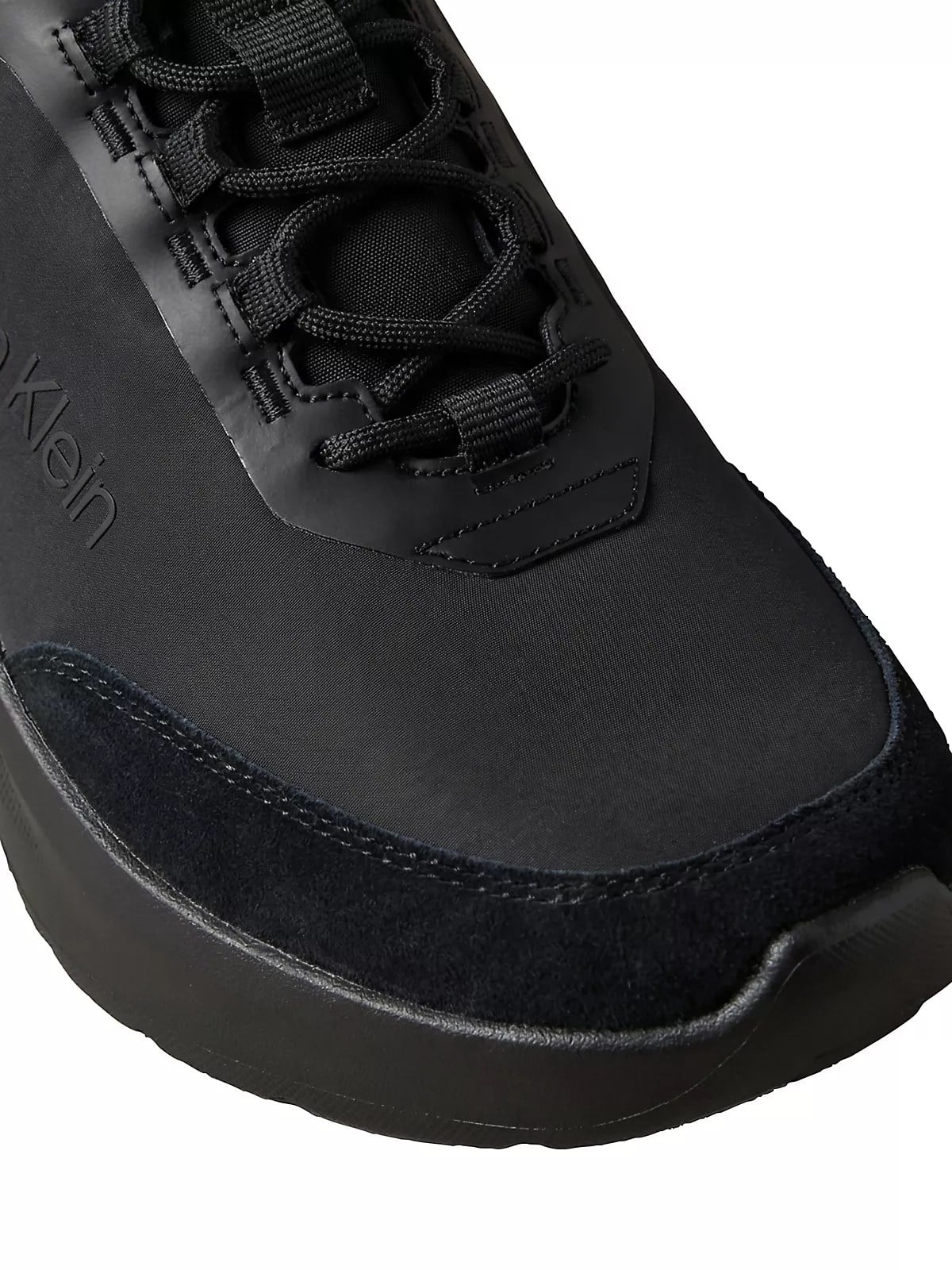 Calvin Klein Calvin Klein Erkek Düşük Bilekli Ortopedik Tabanlı CK Logo Detaylı Siyah Sneaker HM0HM02342-0GJ