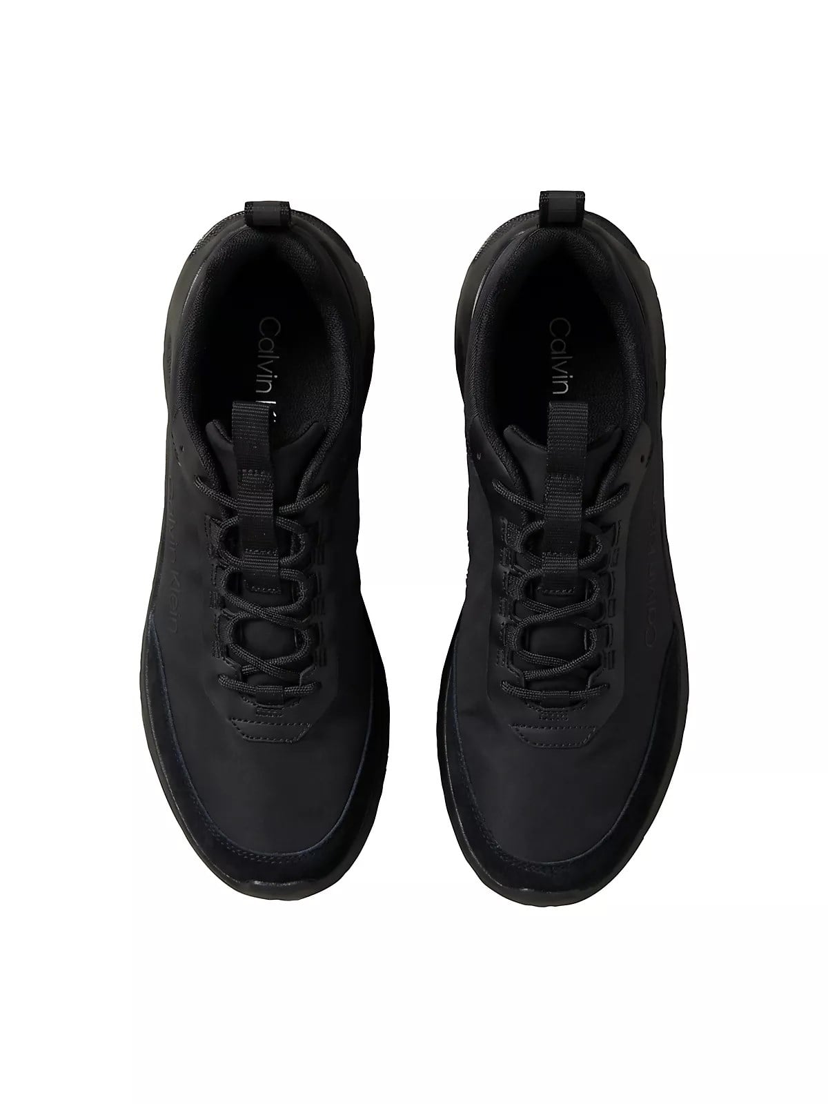 Calvin Klein Calvin Klein Erkek Düşük Bilekli Ortopedik Tabanlı CK Logo Detaylı Siyah Sneaker HM0HM02342-0GJ
